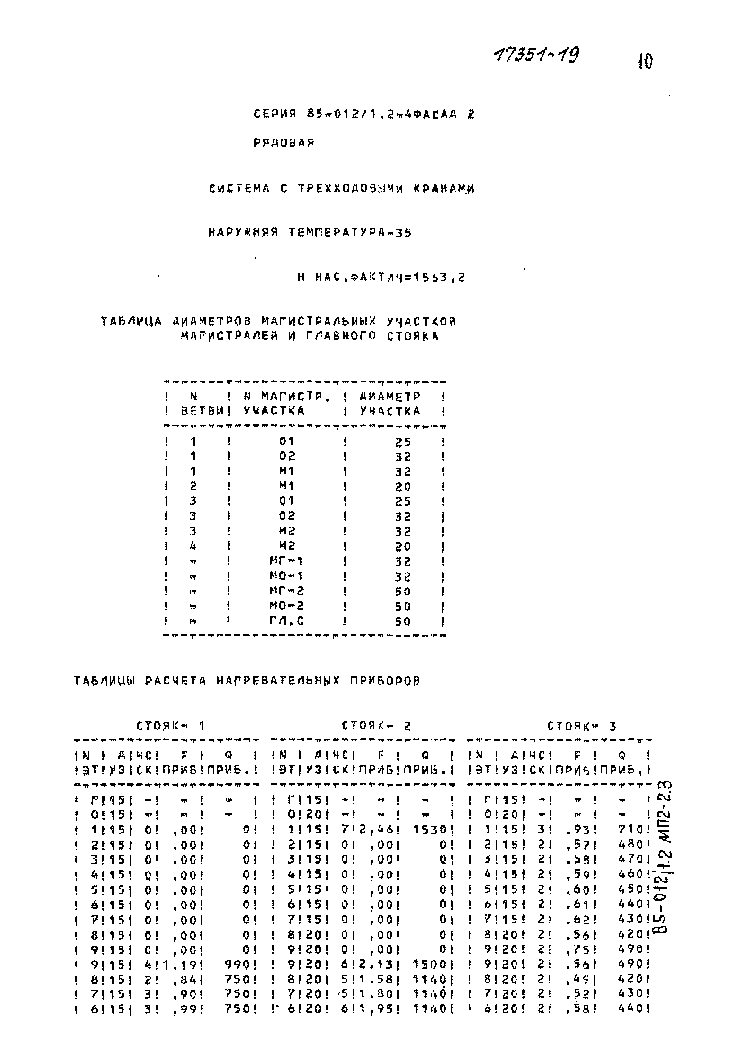 Типовой проект 85-012/1.2