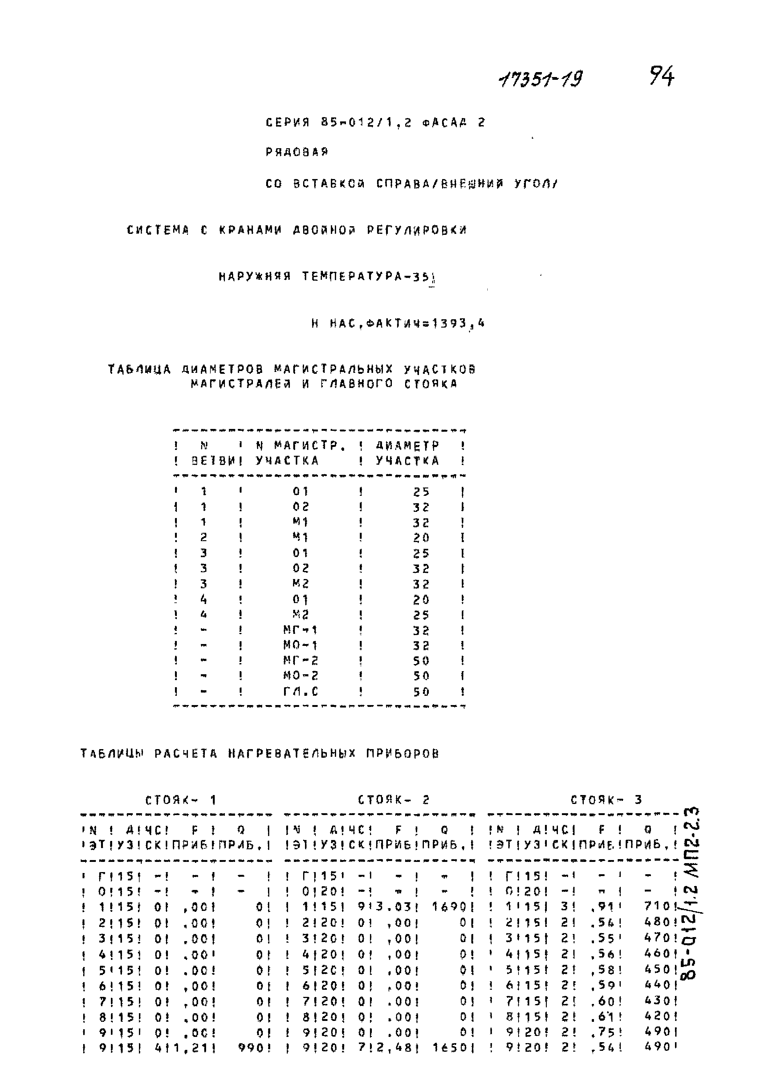 Типовой проект 85-012/1.2