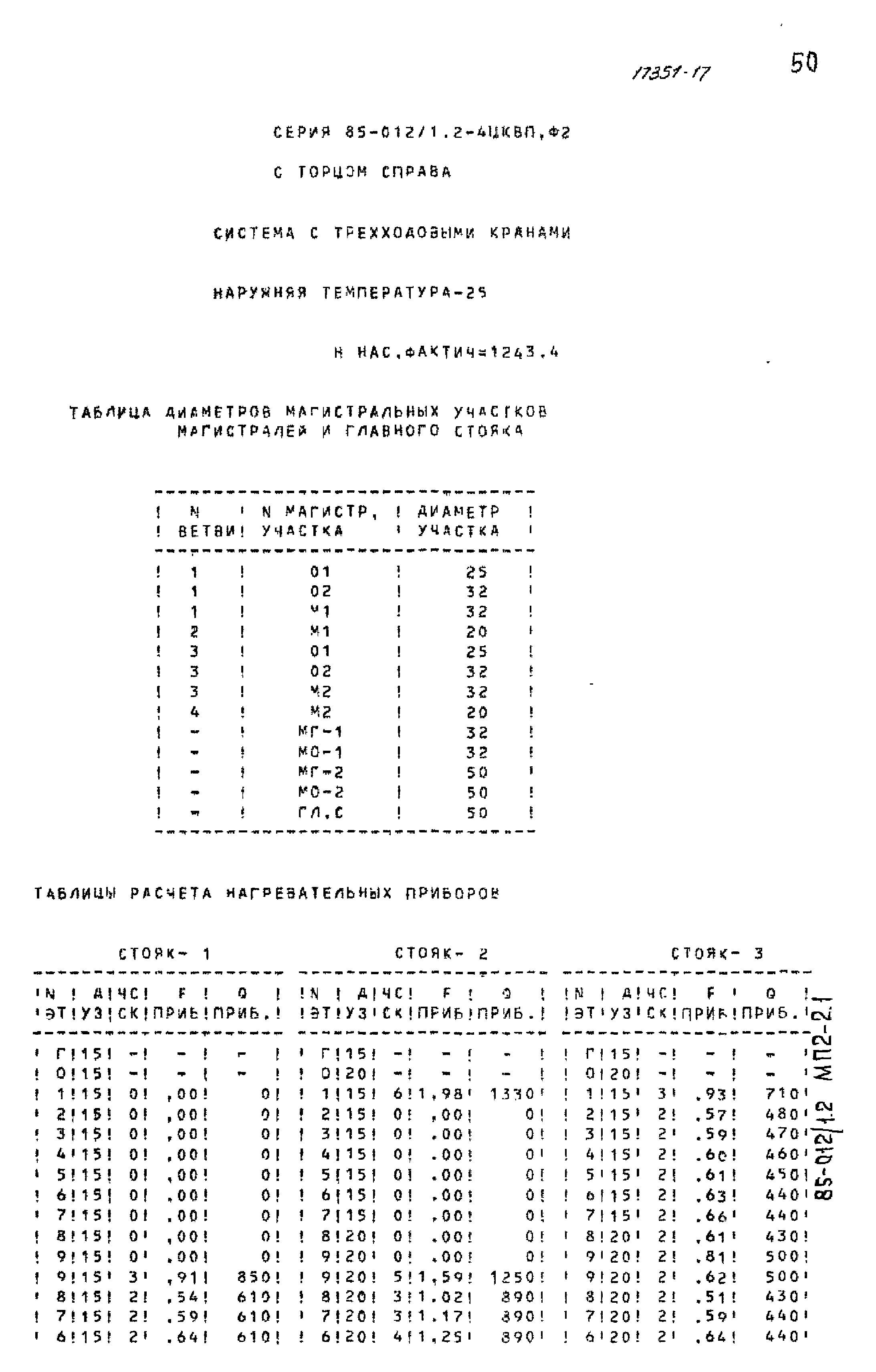 Типовой проект 85-012/1.2