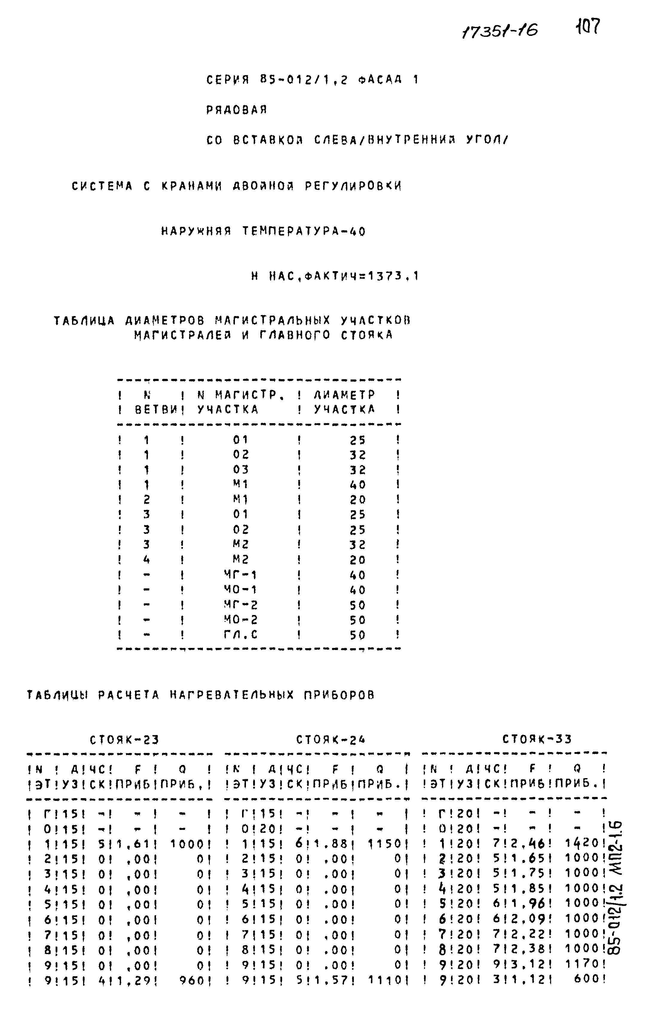 Типовой проект 85-012/1.2