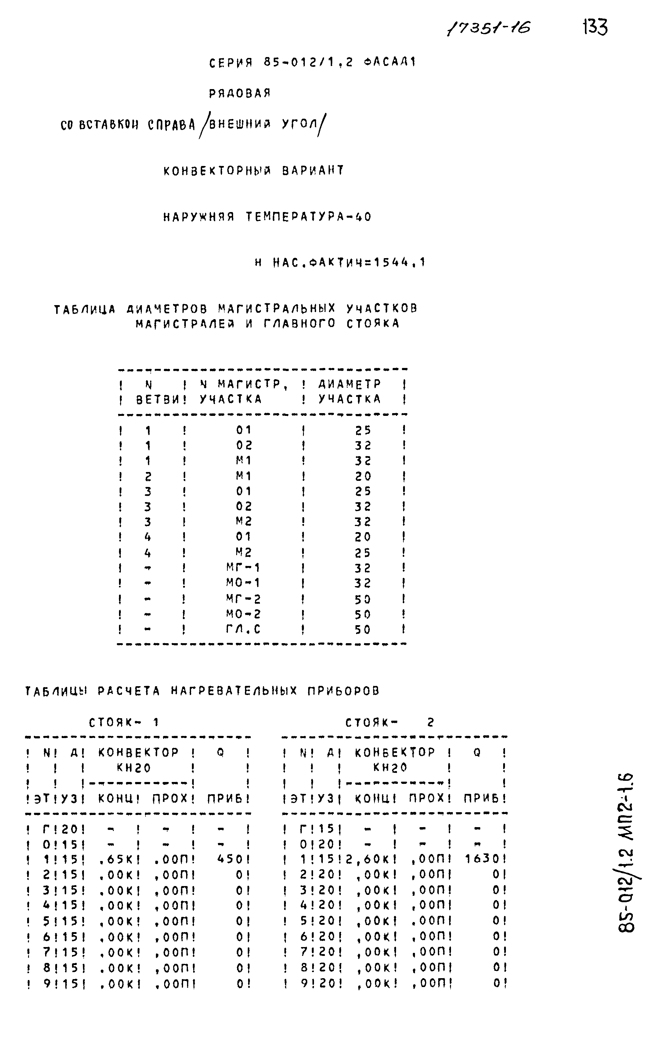 Типовой проект 85-012/1.2