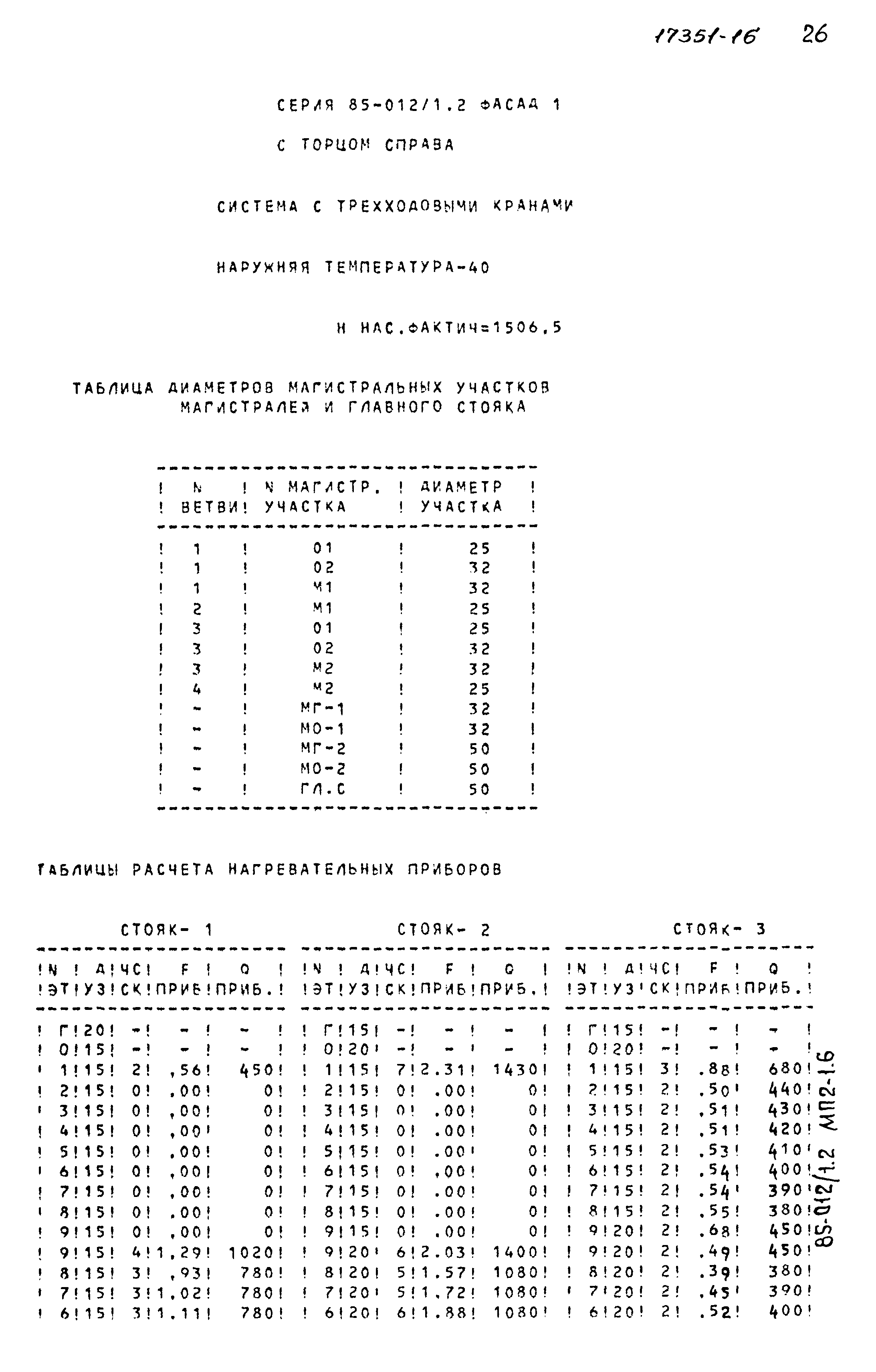 Типовой проект 85-012/1.2