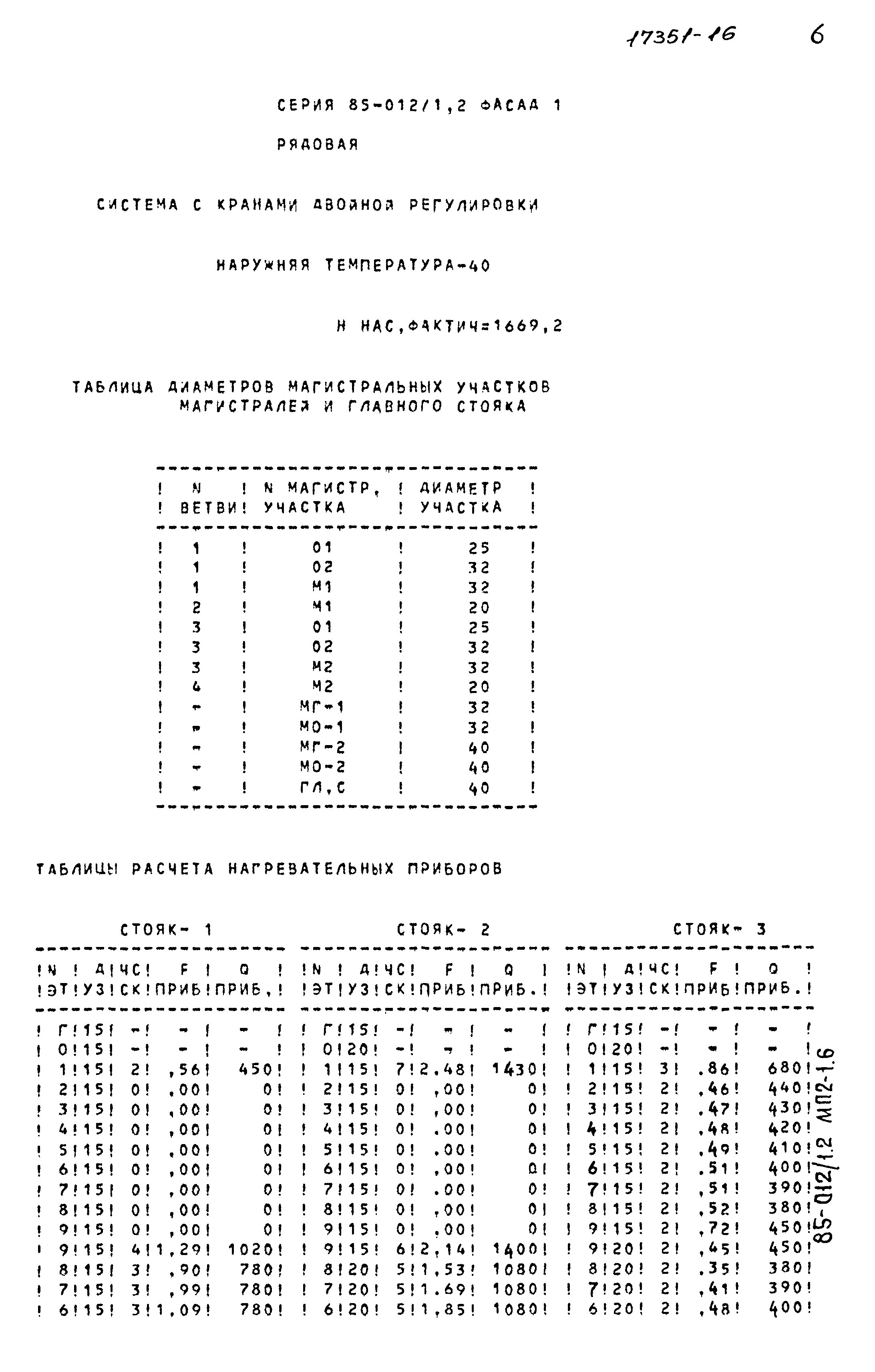 Типовой проект 85-012/1.2