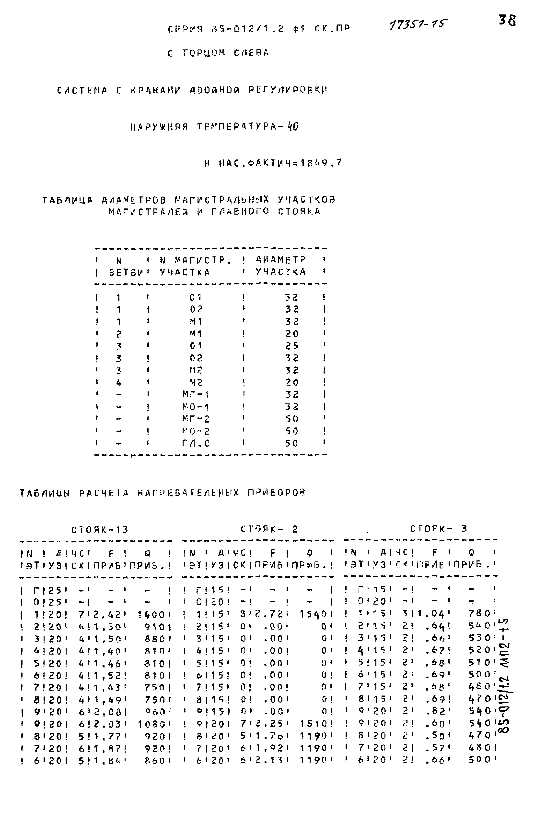 Типовой проект 85-012/1.2