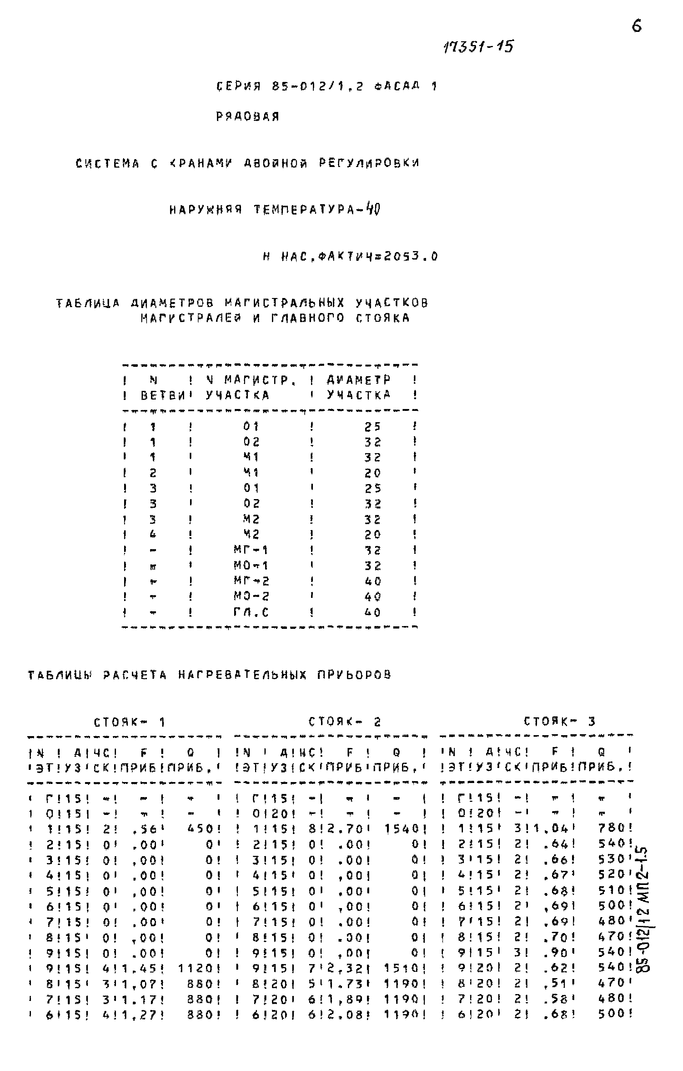 Типовой проект 85-012/1.2