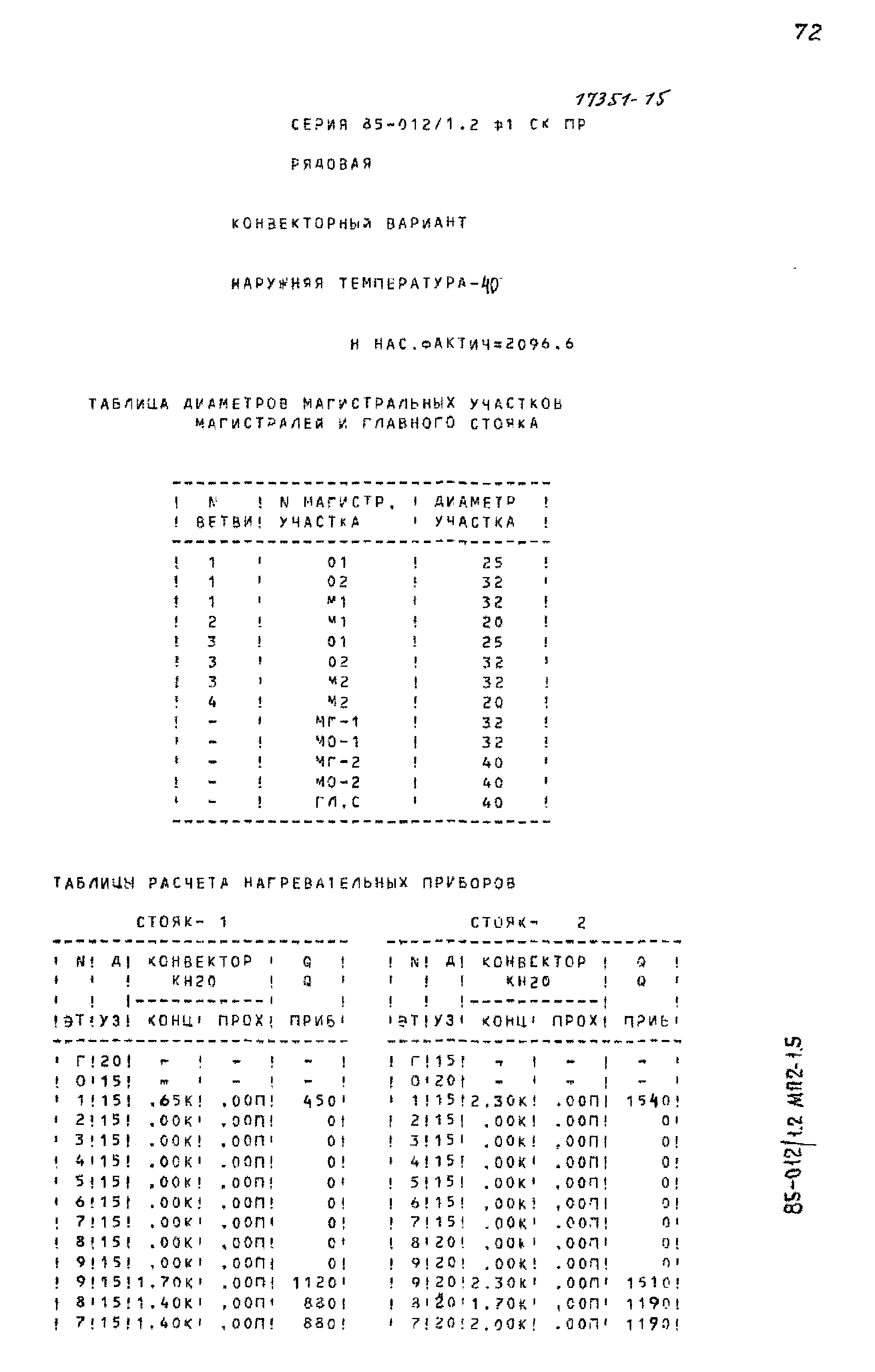 Типовой проект 85-012/1.2