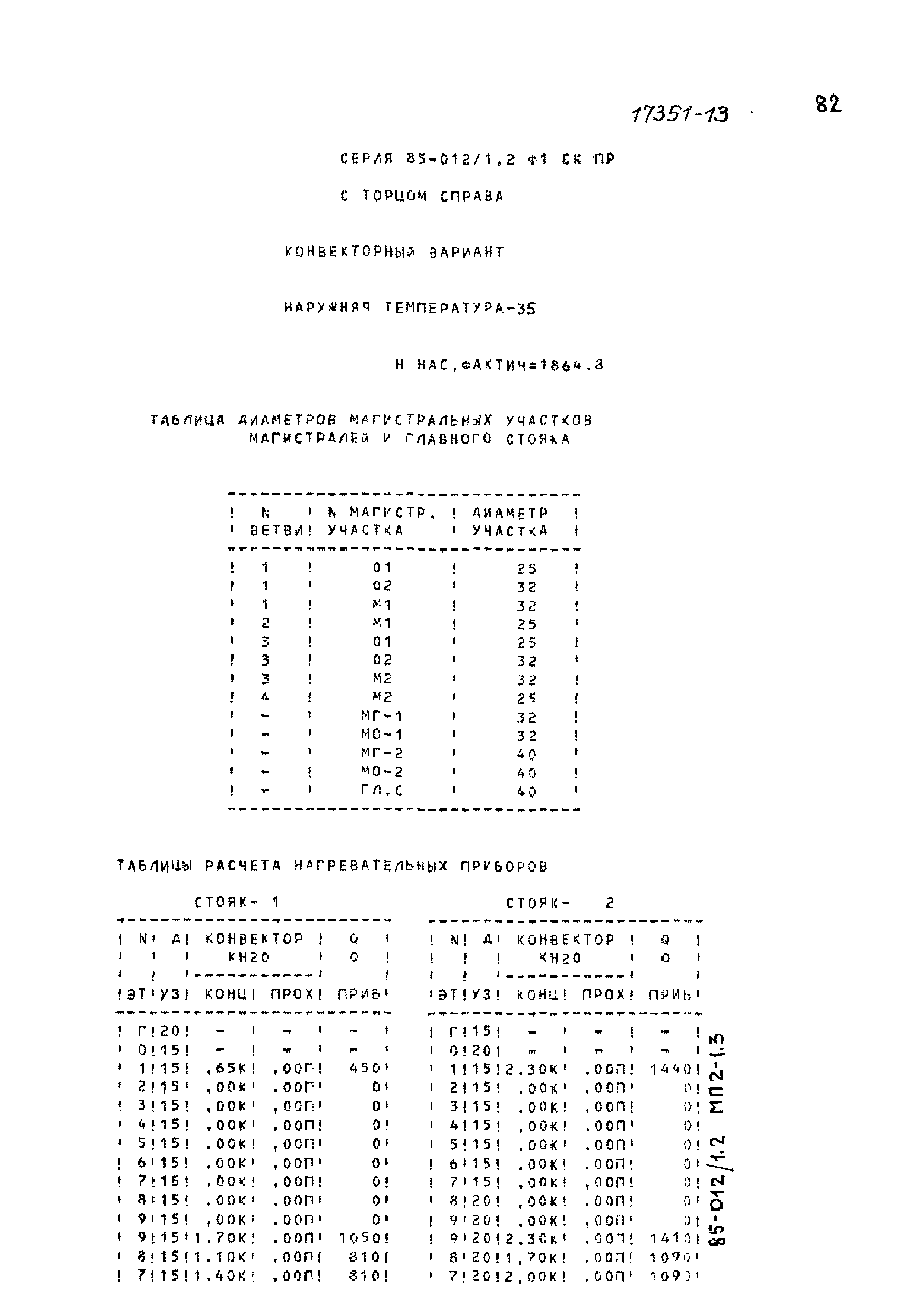 Типовой проект 85-012/1.2