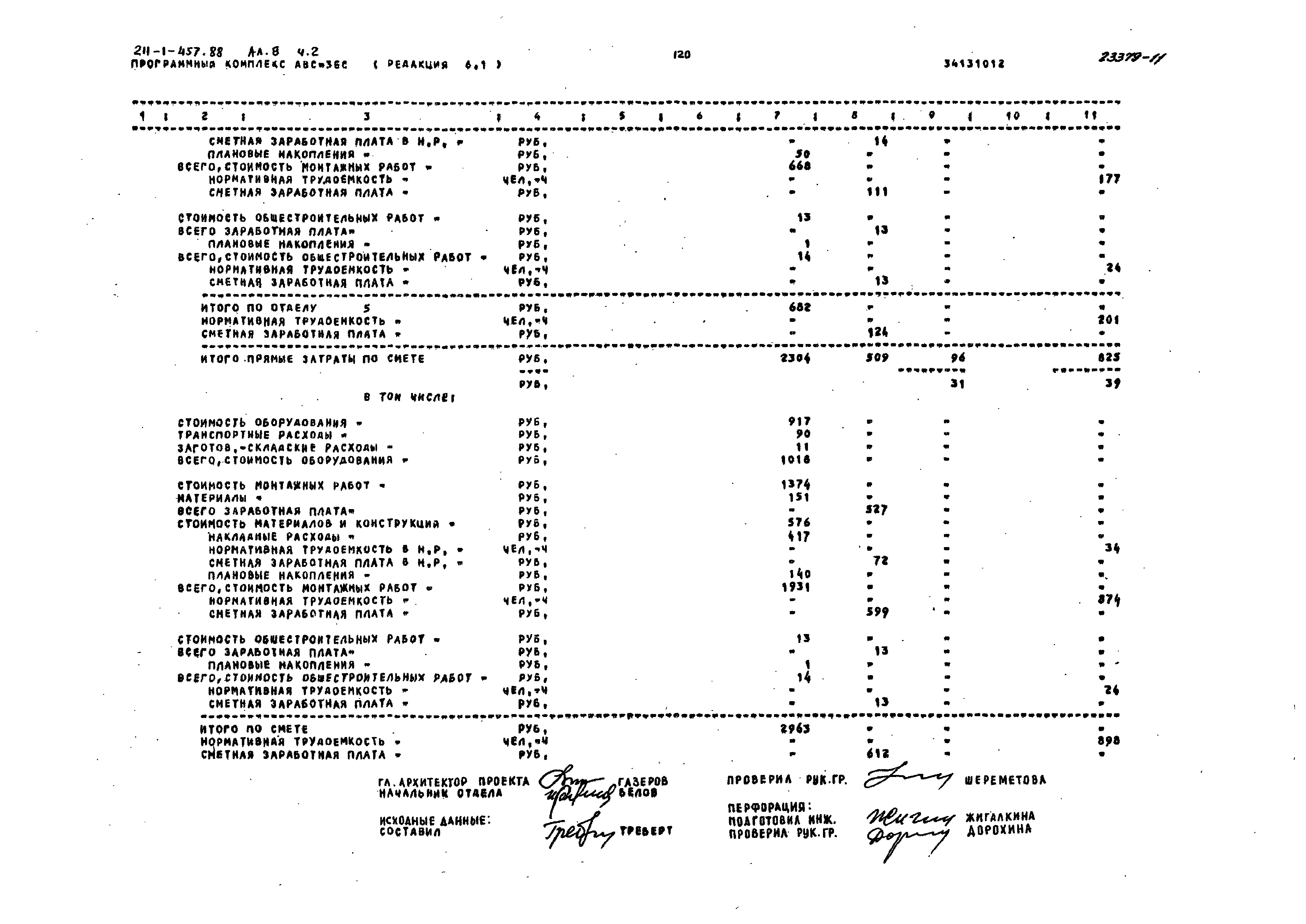 Типовой проект 211-1-457.88