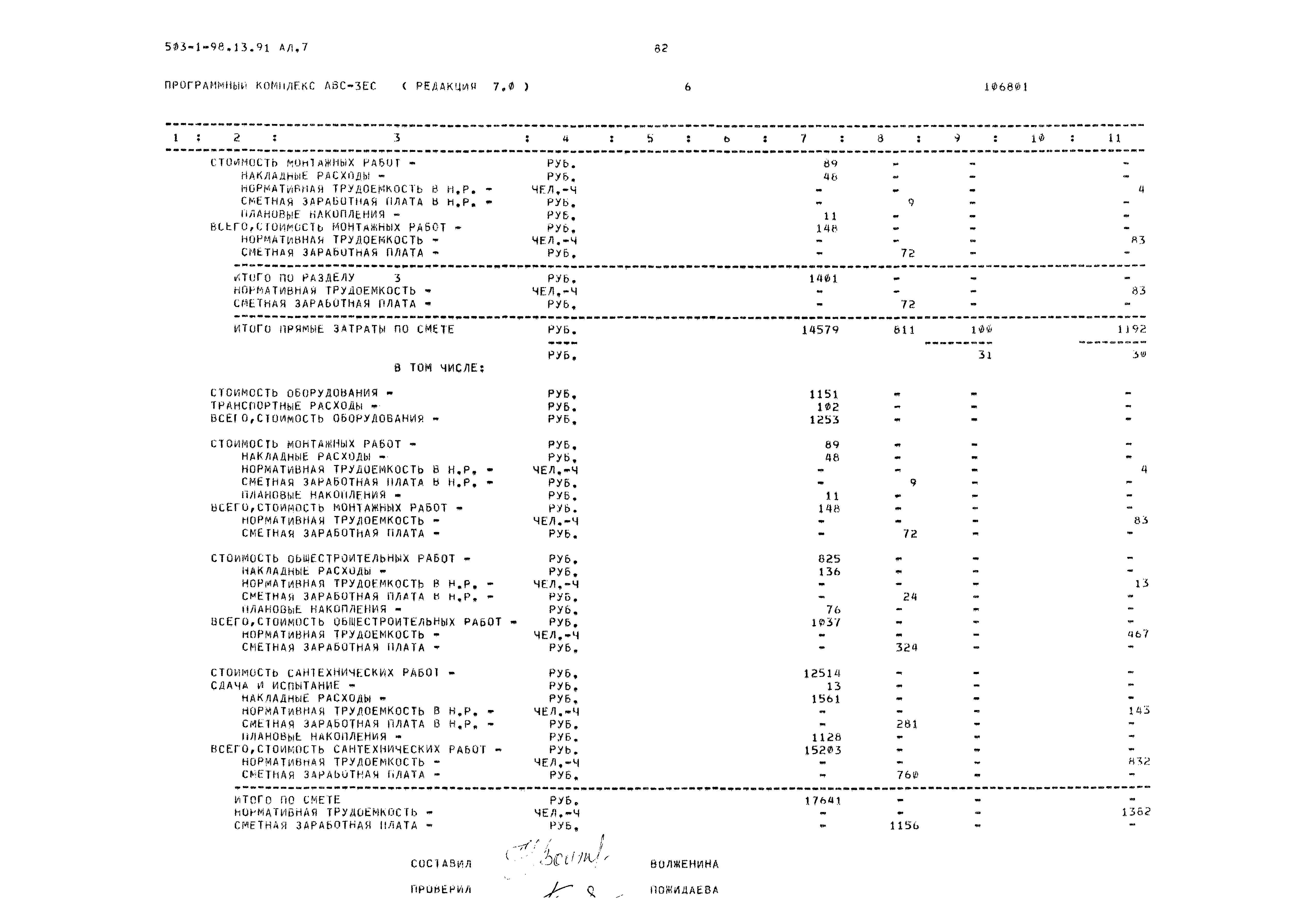 Типовой проект 503-1-98.13.91