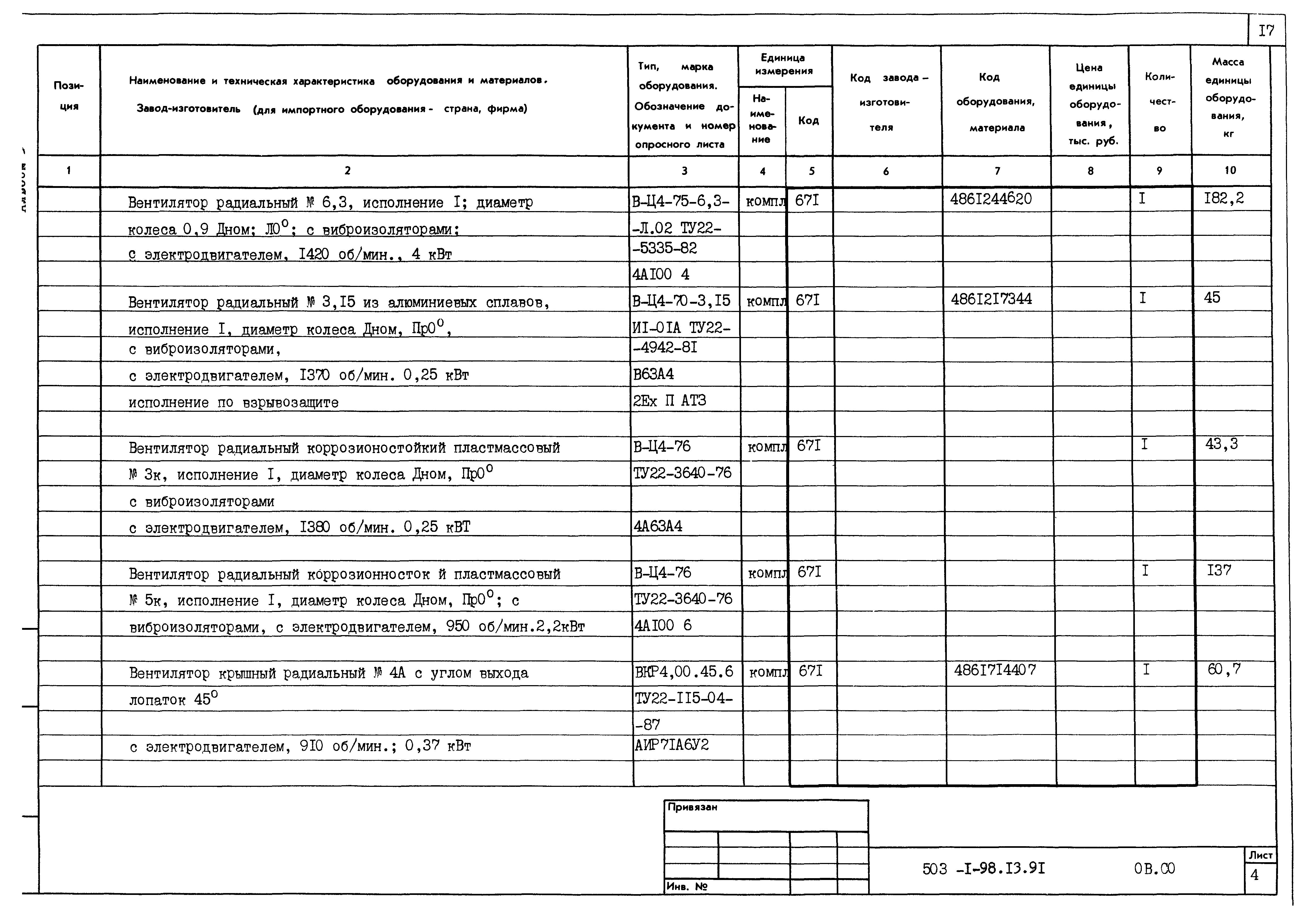 Типовой проект 503-1-98.13.91
