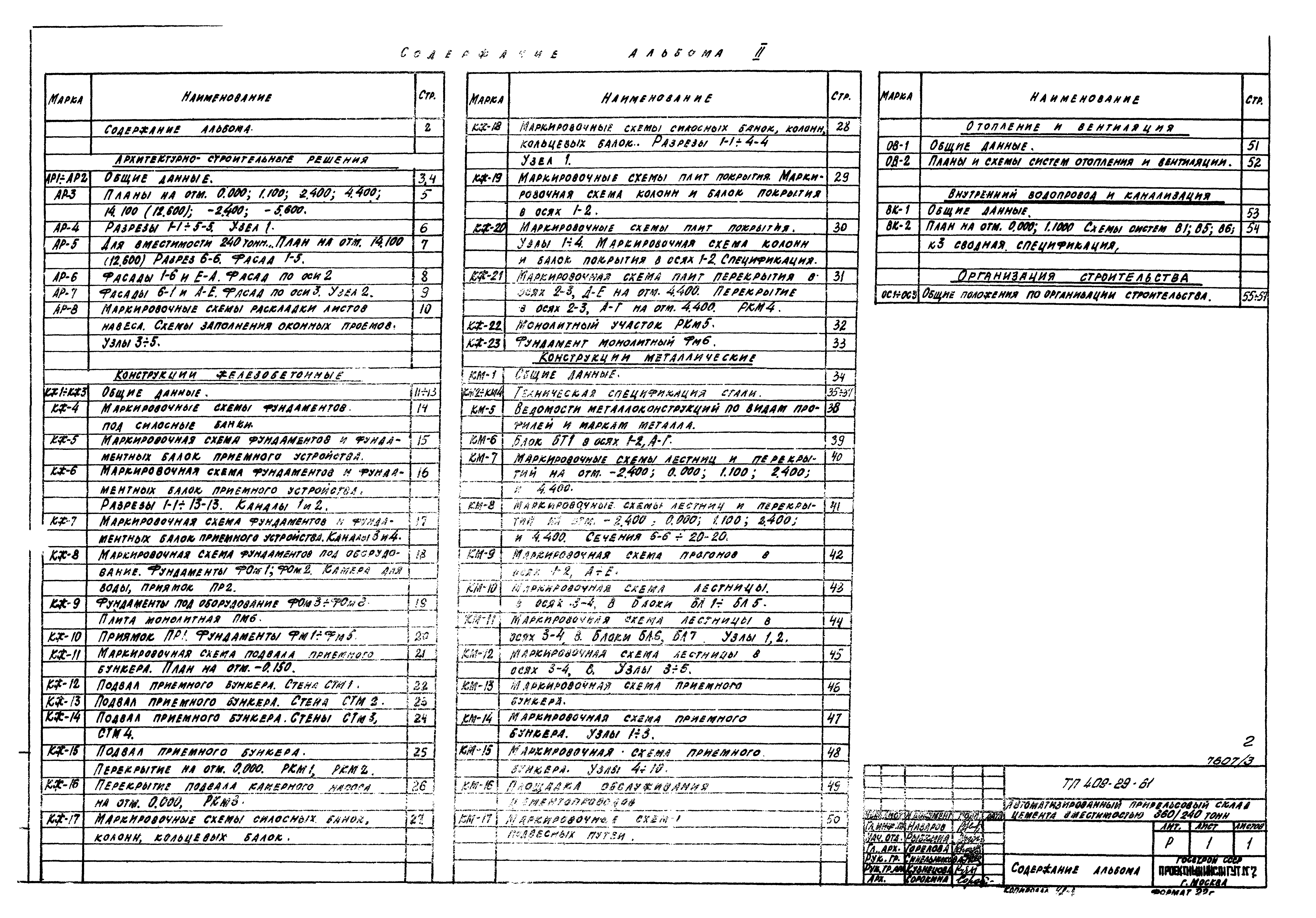 Типовой проект 409-29-61