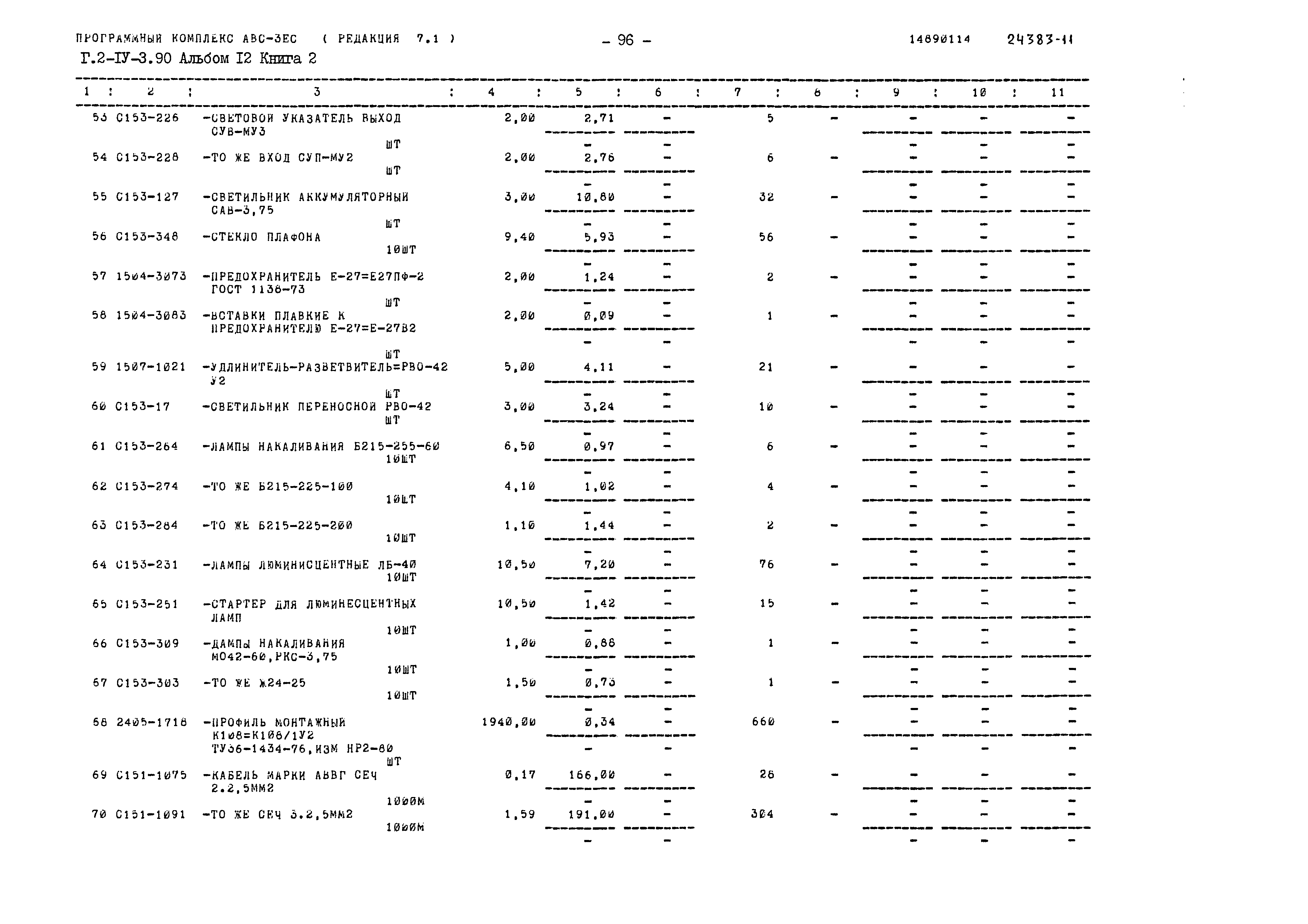 Типовой проект Г.2-IV-3.90