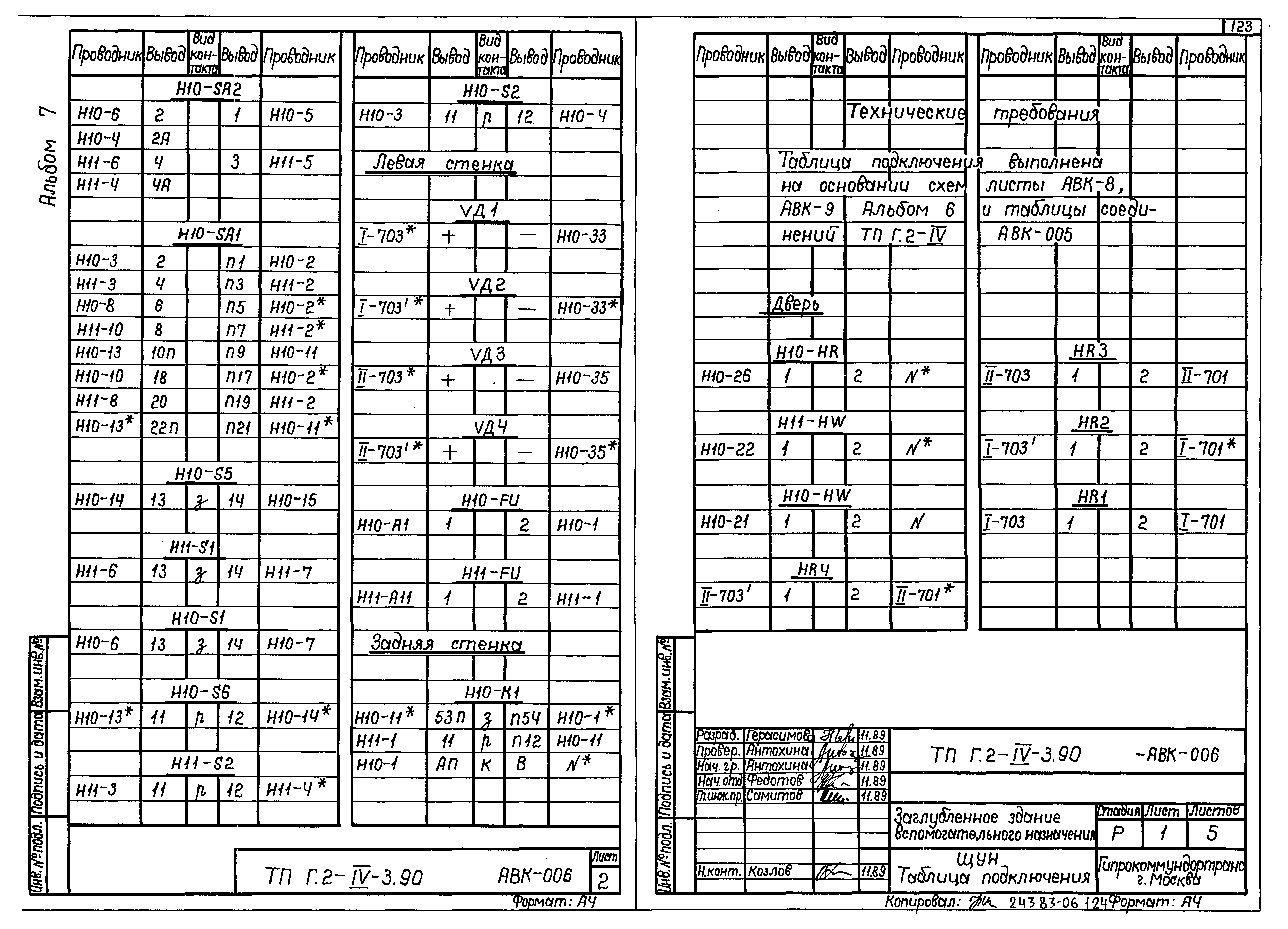 Типовой проект Г.2-IV-3.90