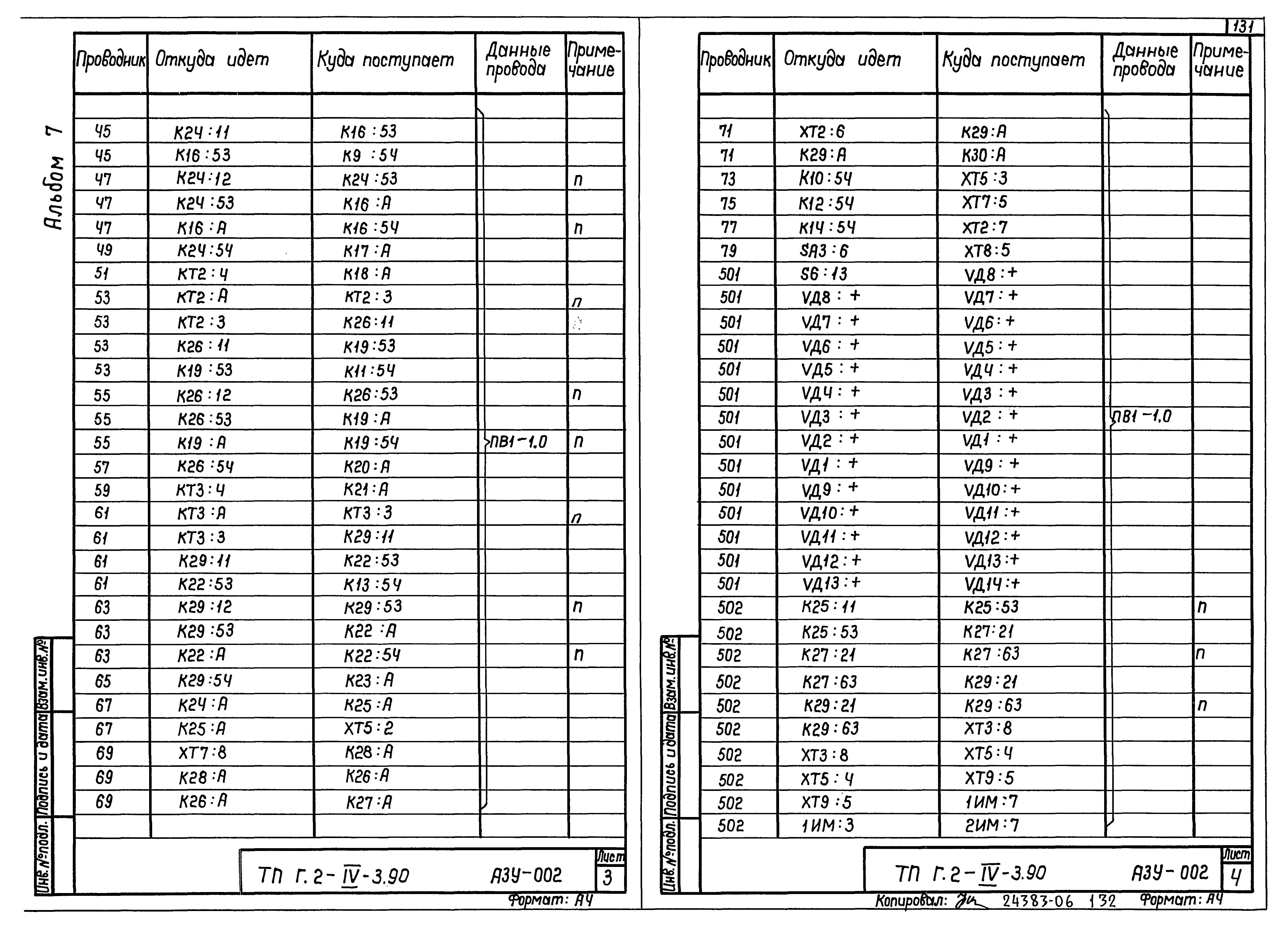 Типовой проект Г.2-IV-3.90