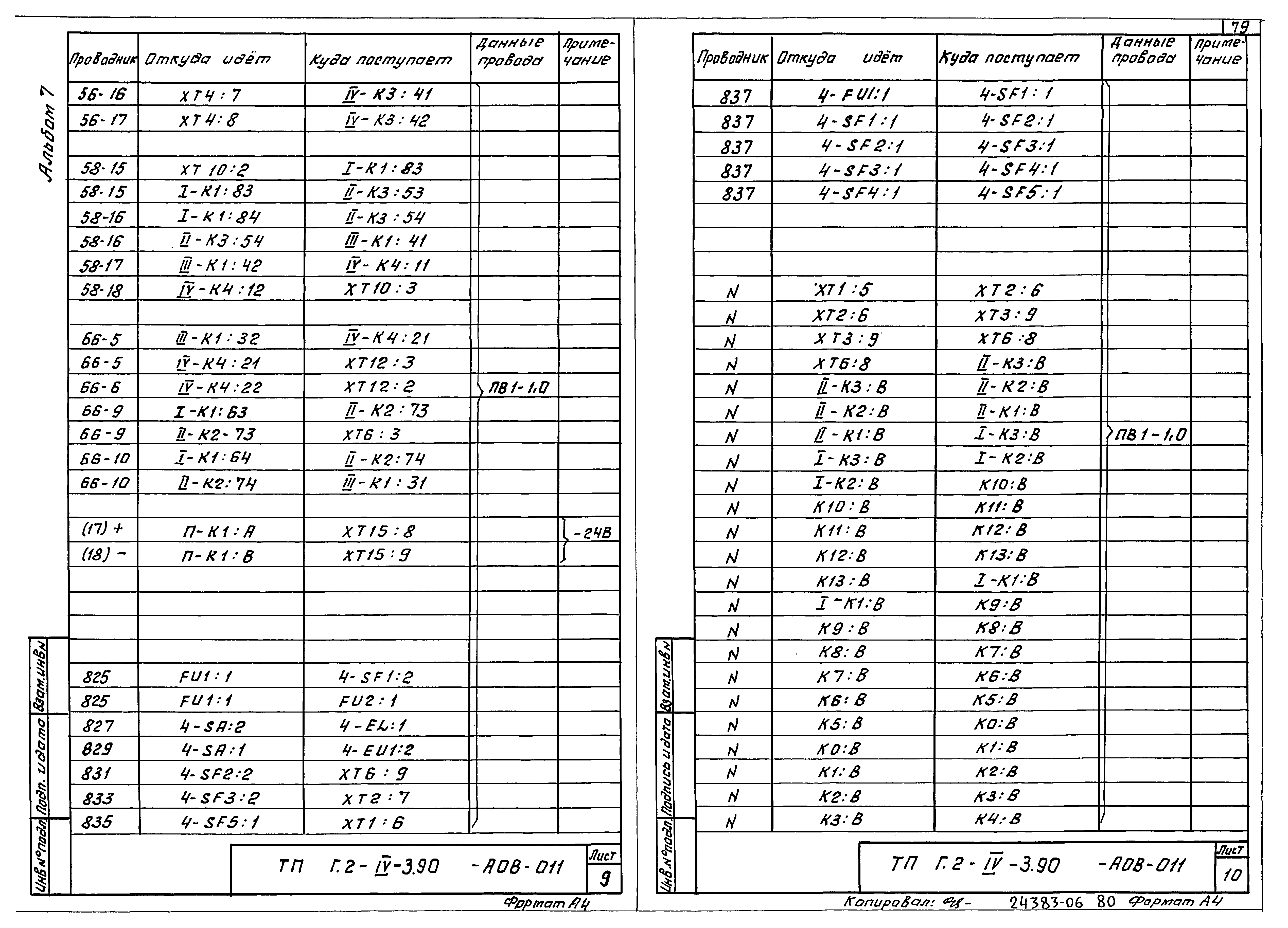 Типовой проект Г.2-IV-3.90