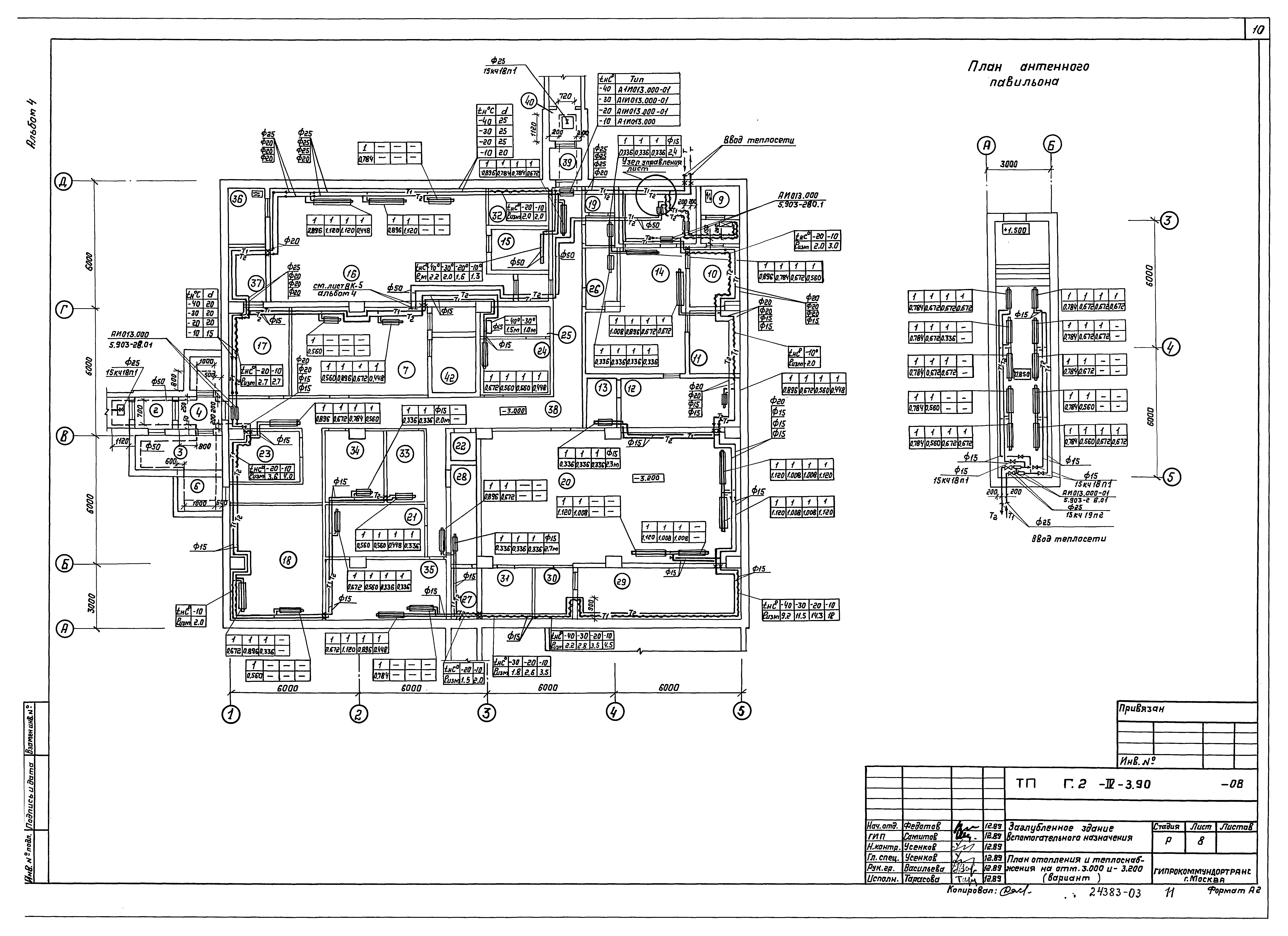 Типовой проект Г.2-IV-3.90