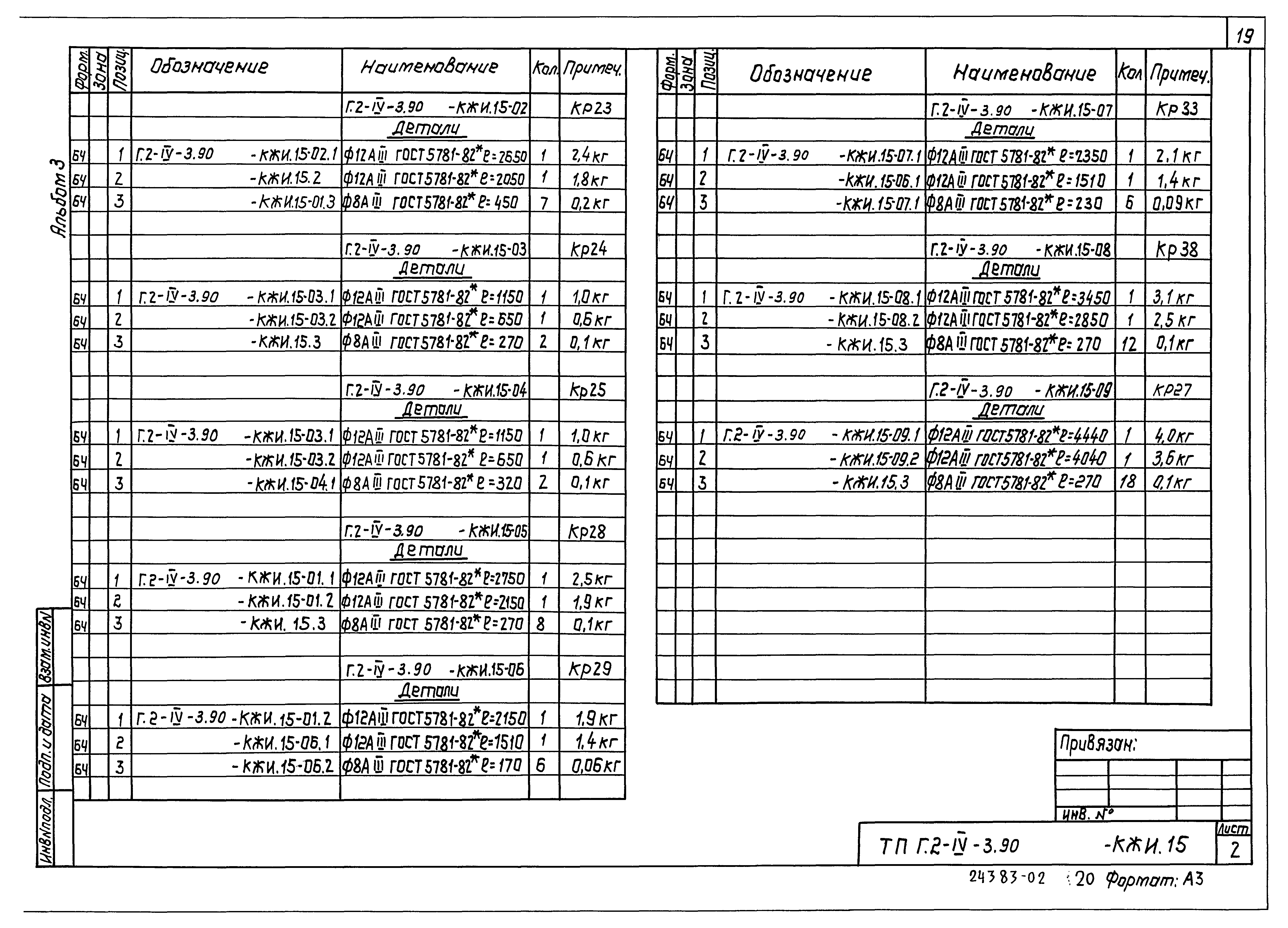 Типовой проект Г.2-IV-3.90