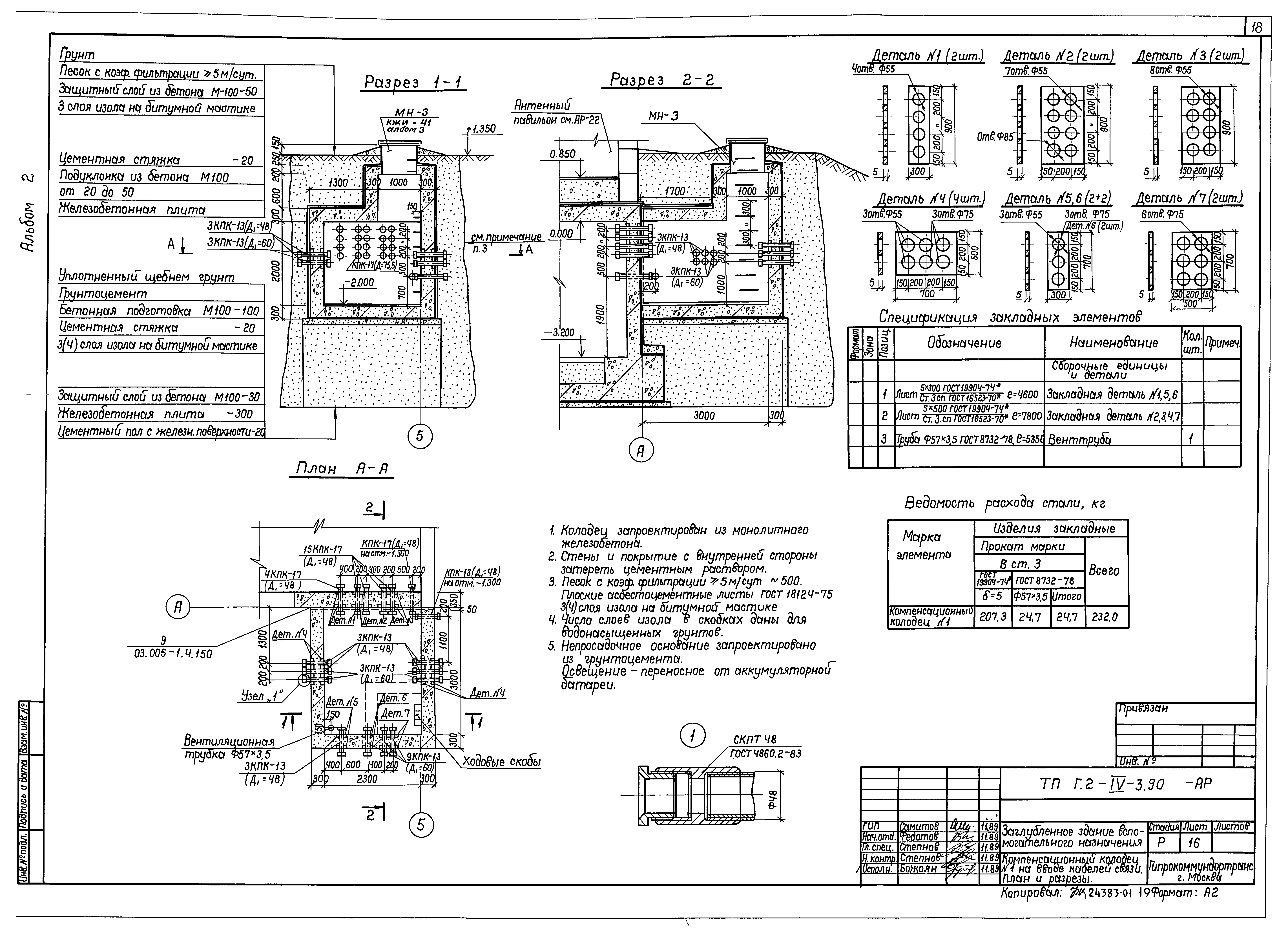 Типовой проект Г.2-IV-3.90