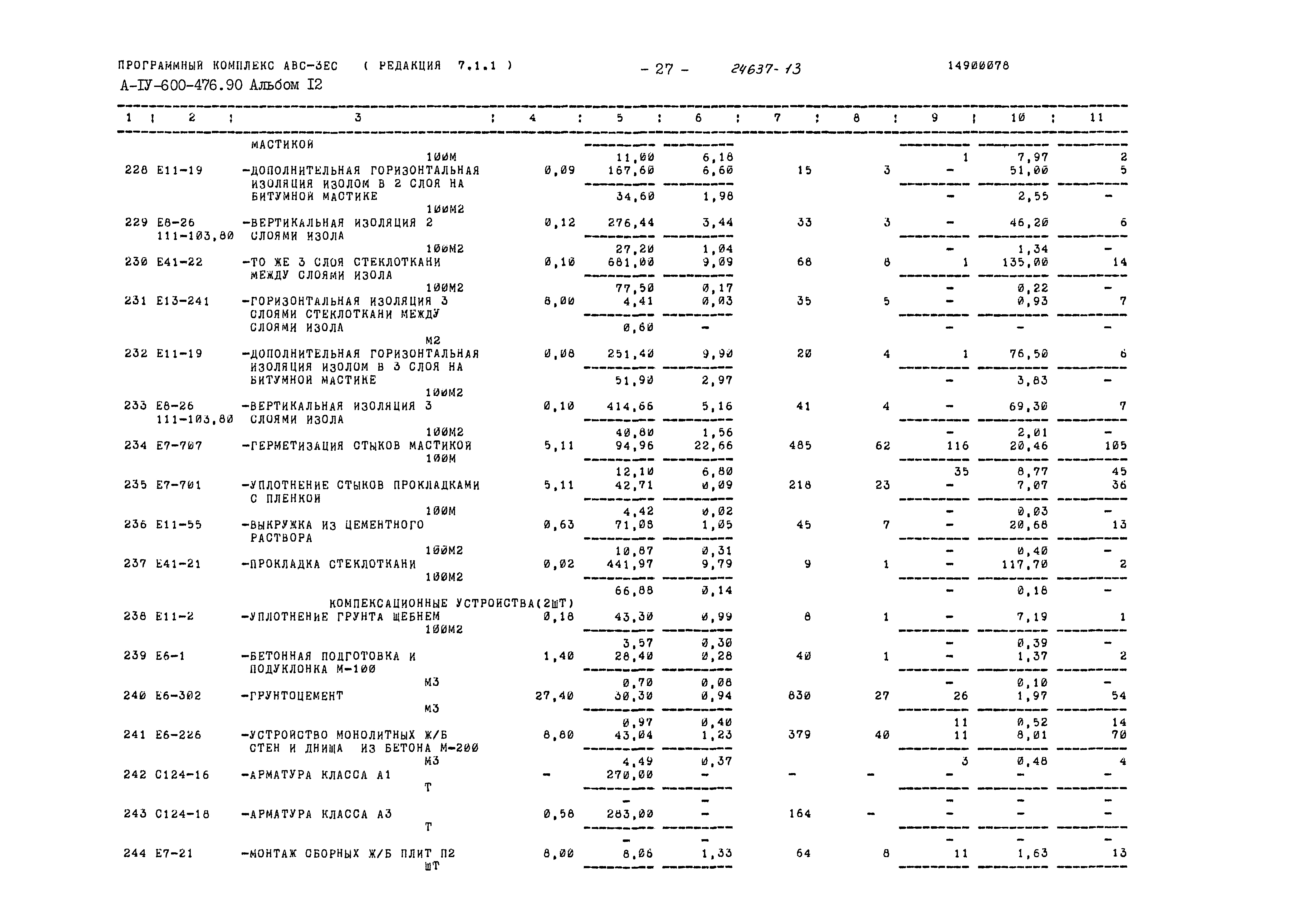 Типовой проект А-IV-600-476.90