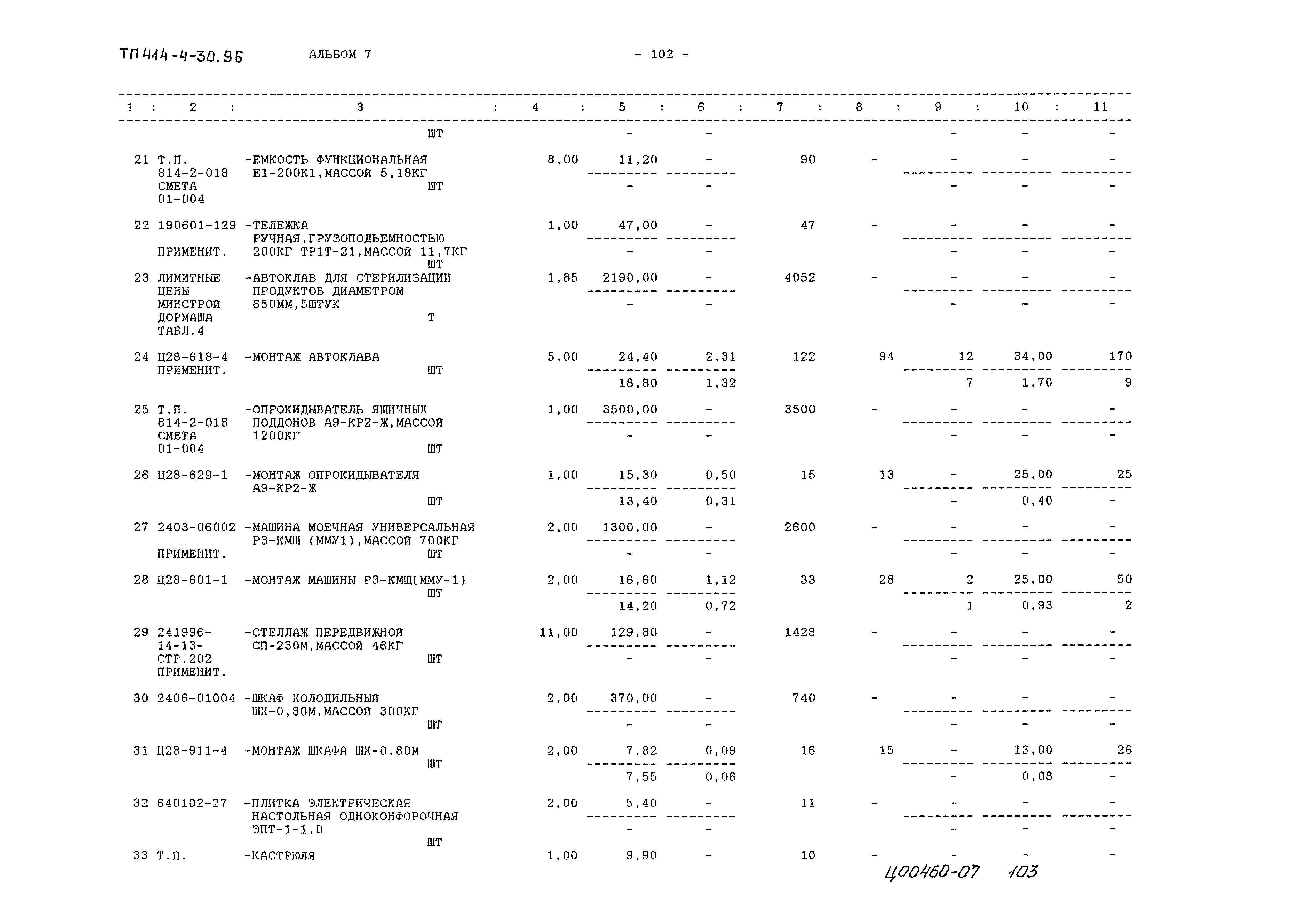 Типовой проект 414-4-30.96