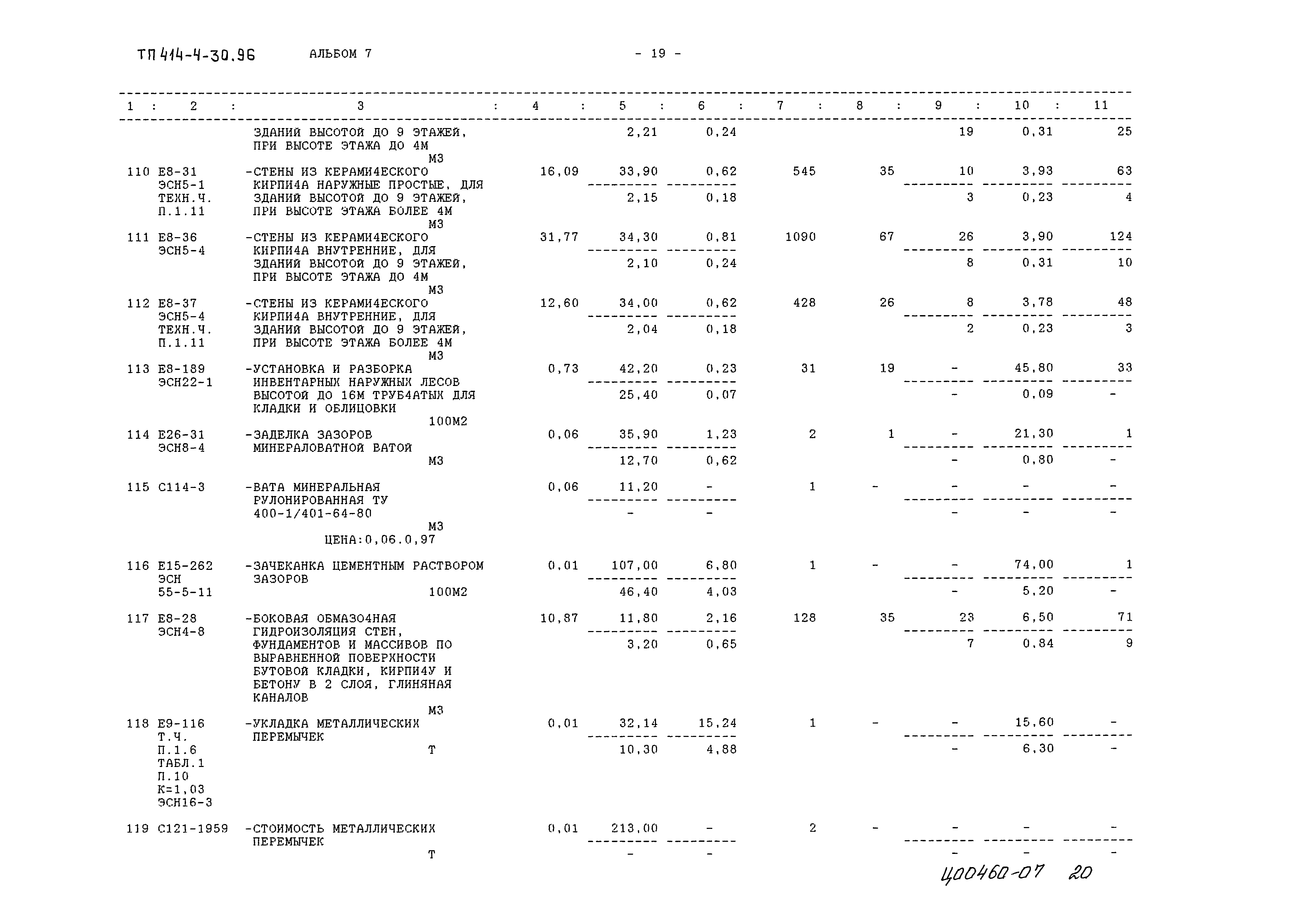 Типовой проект 414-4-30.96
