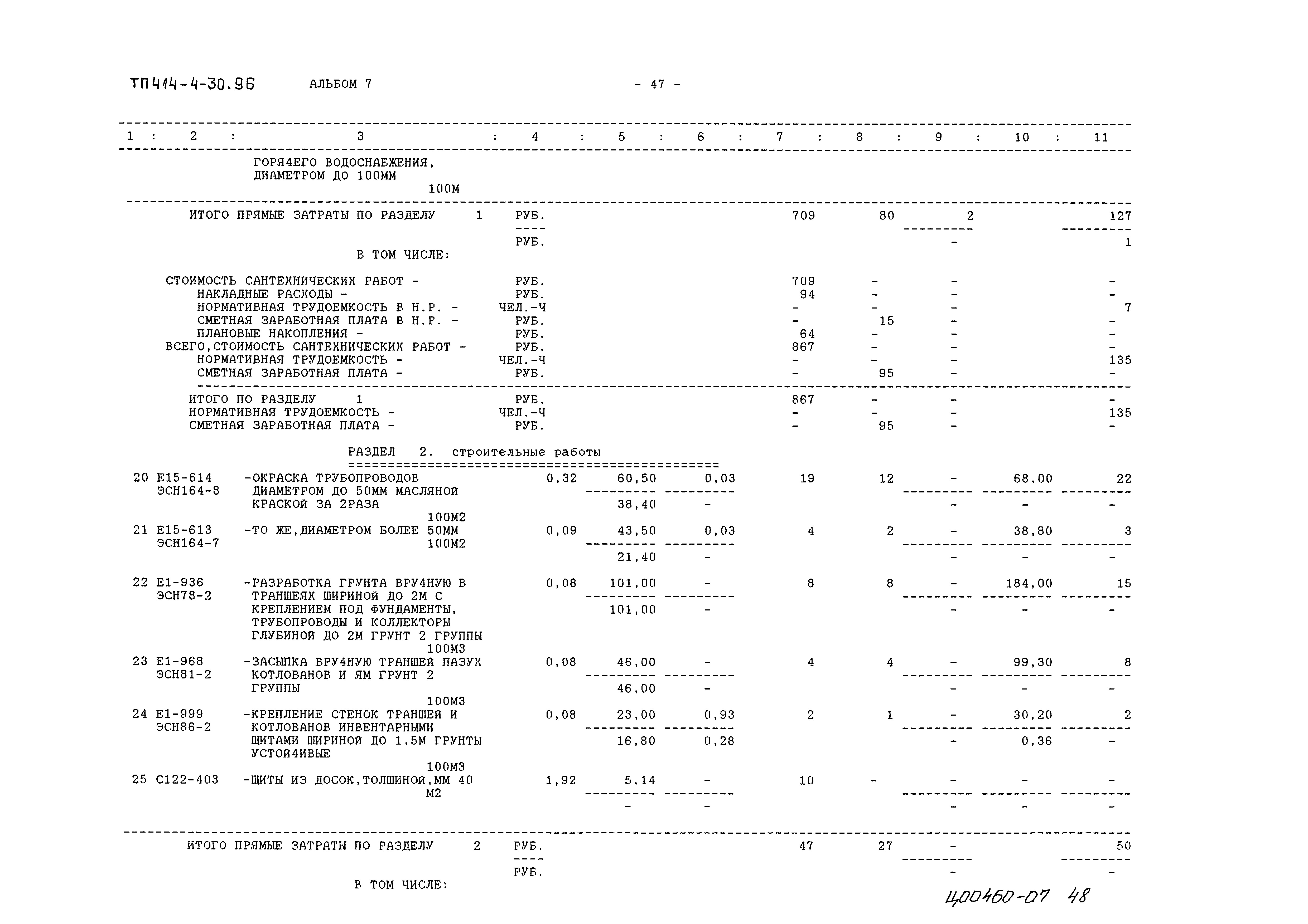 Типовой проект 414-4-30.96