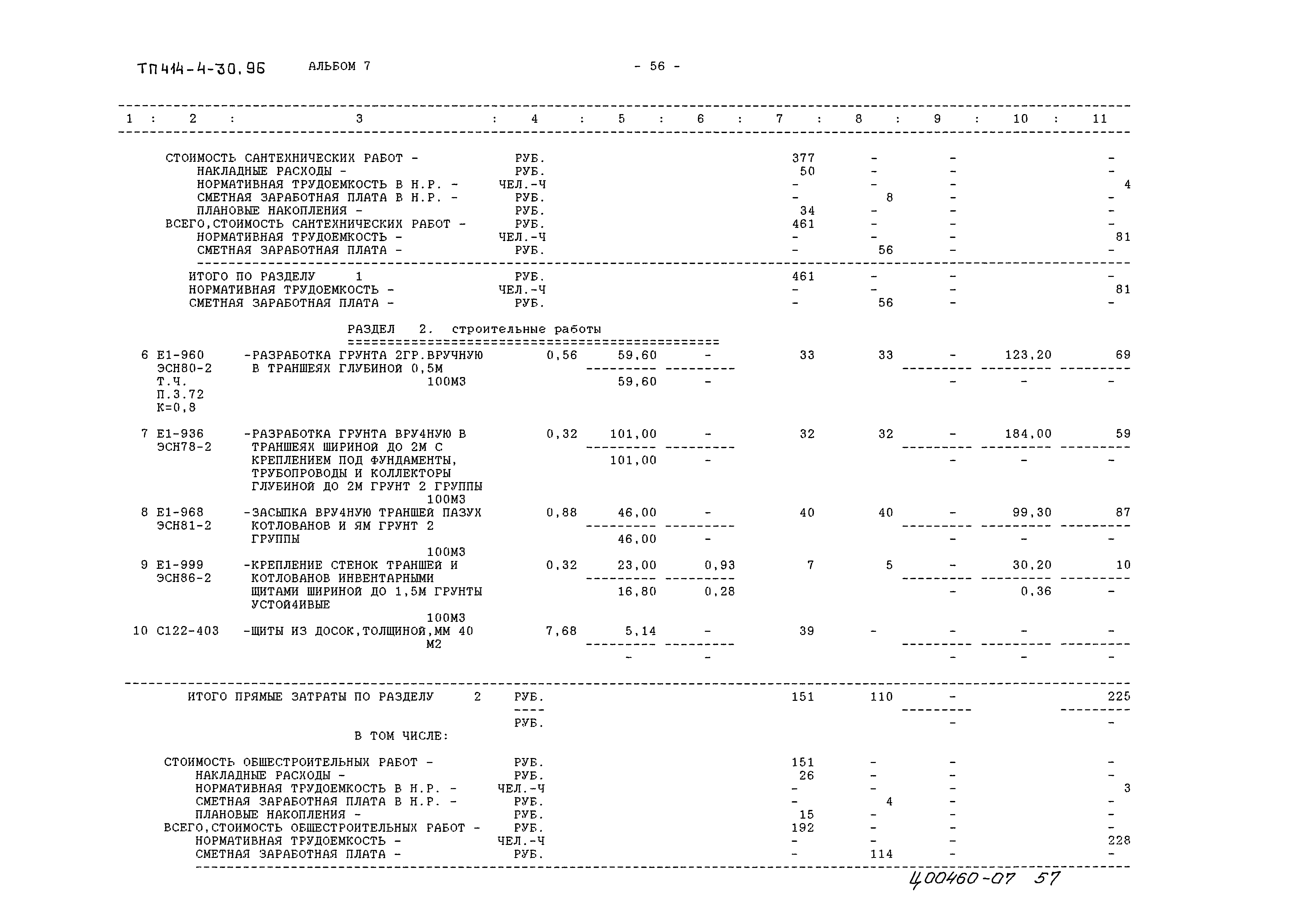 Типовой проект 414-4-30.96