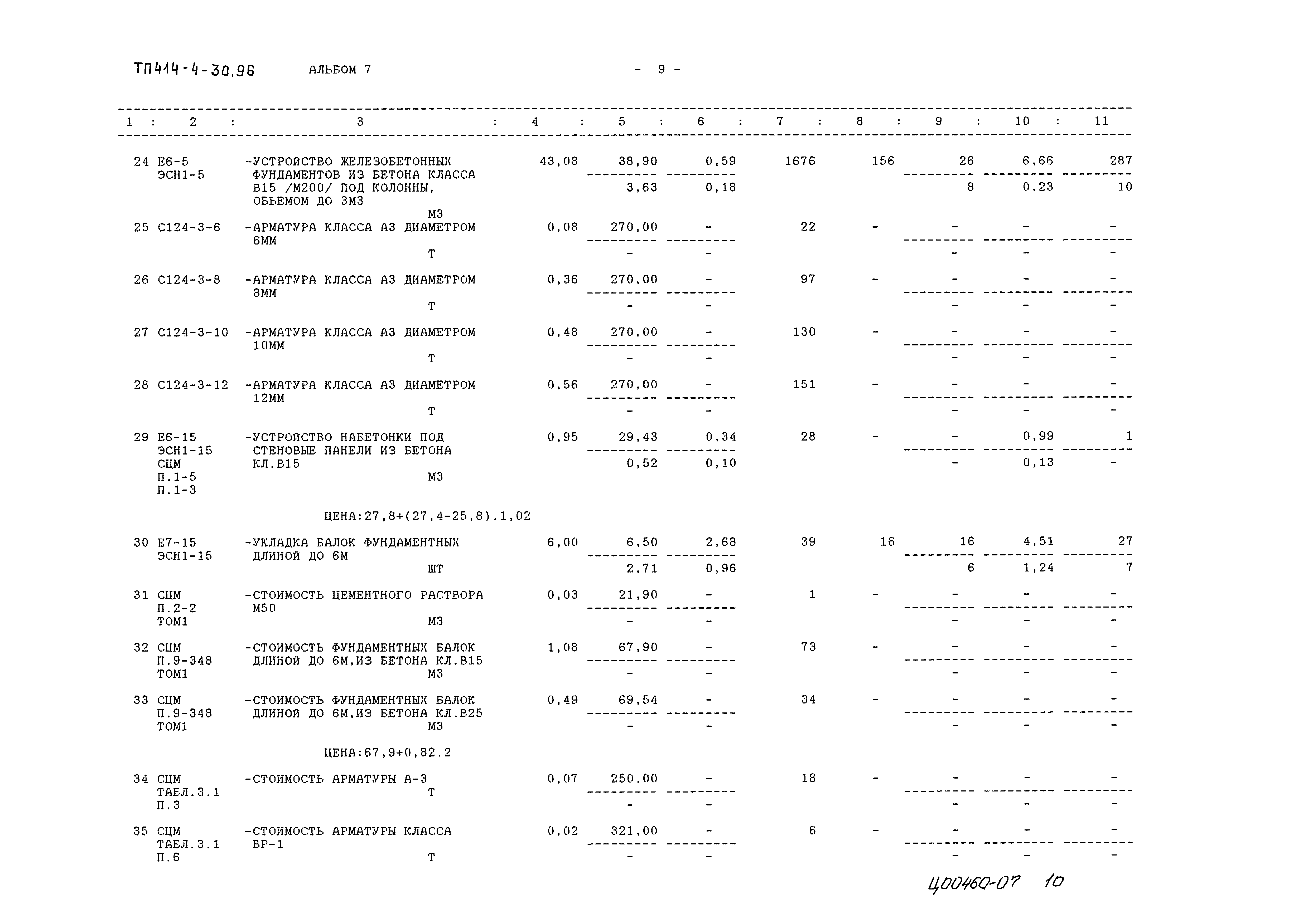 Типовой проект 414-4-30.96