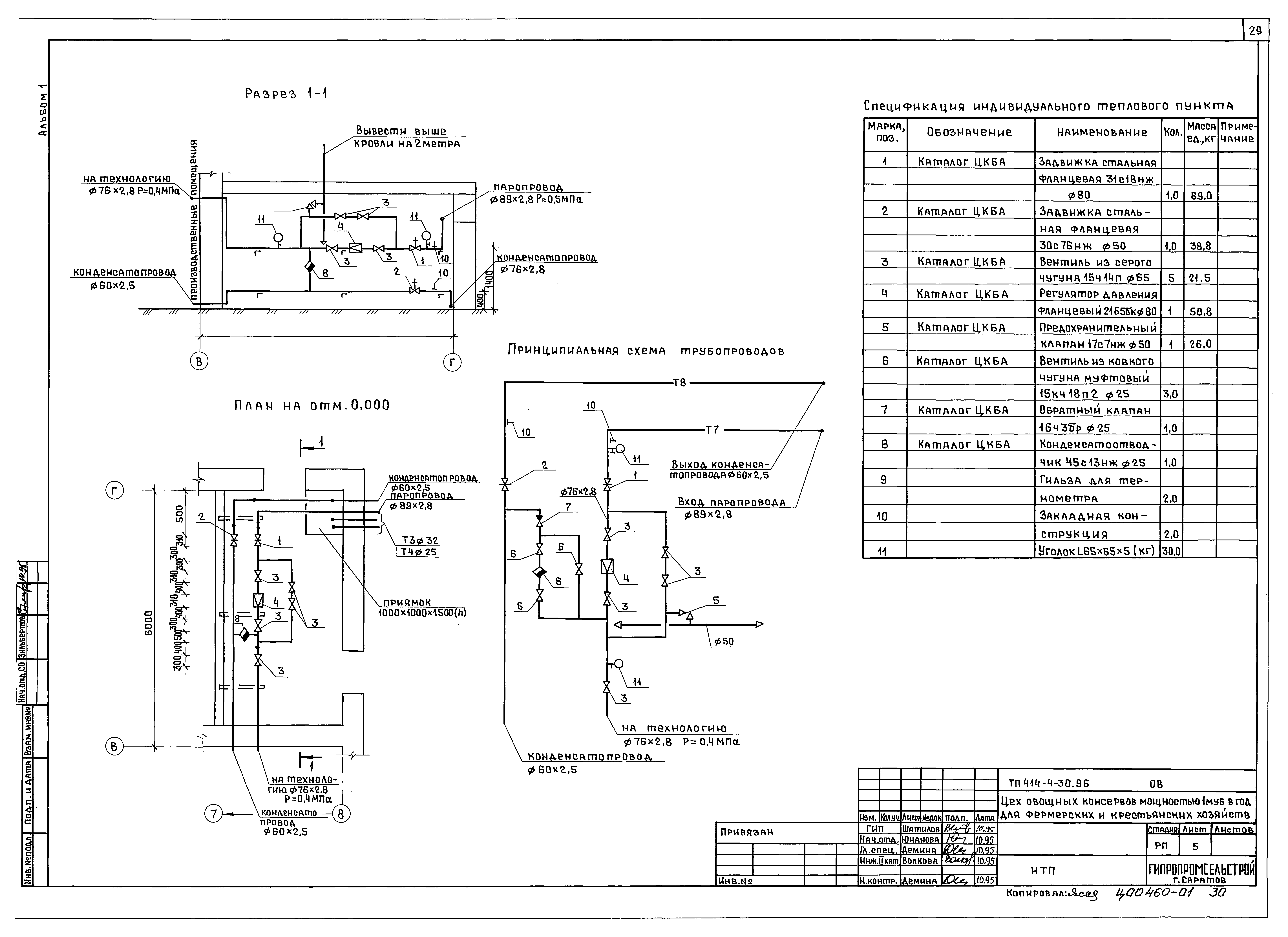 Типовой проект 414-4-30.96