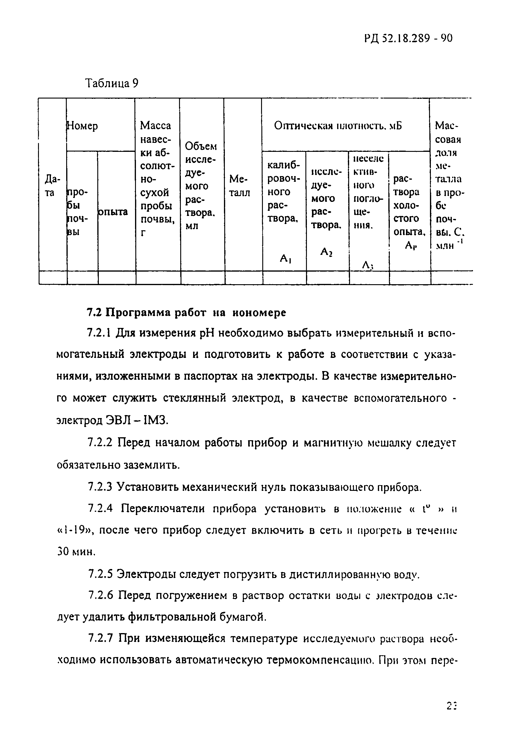 РД 52.18.289-90