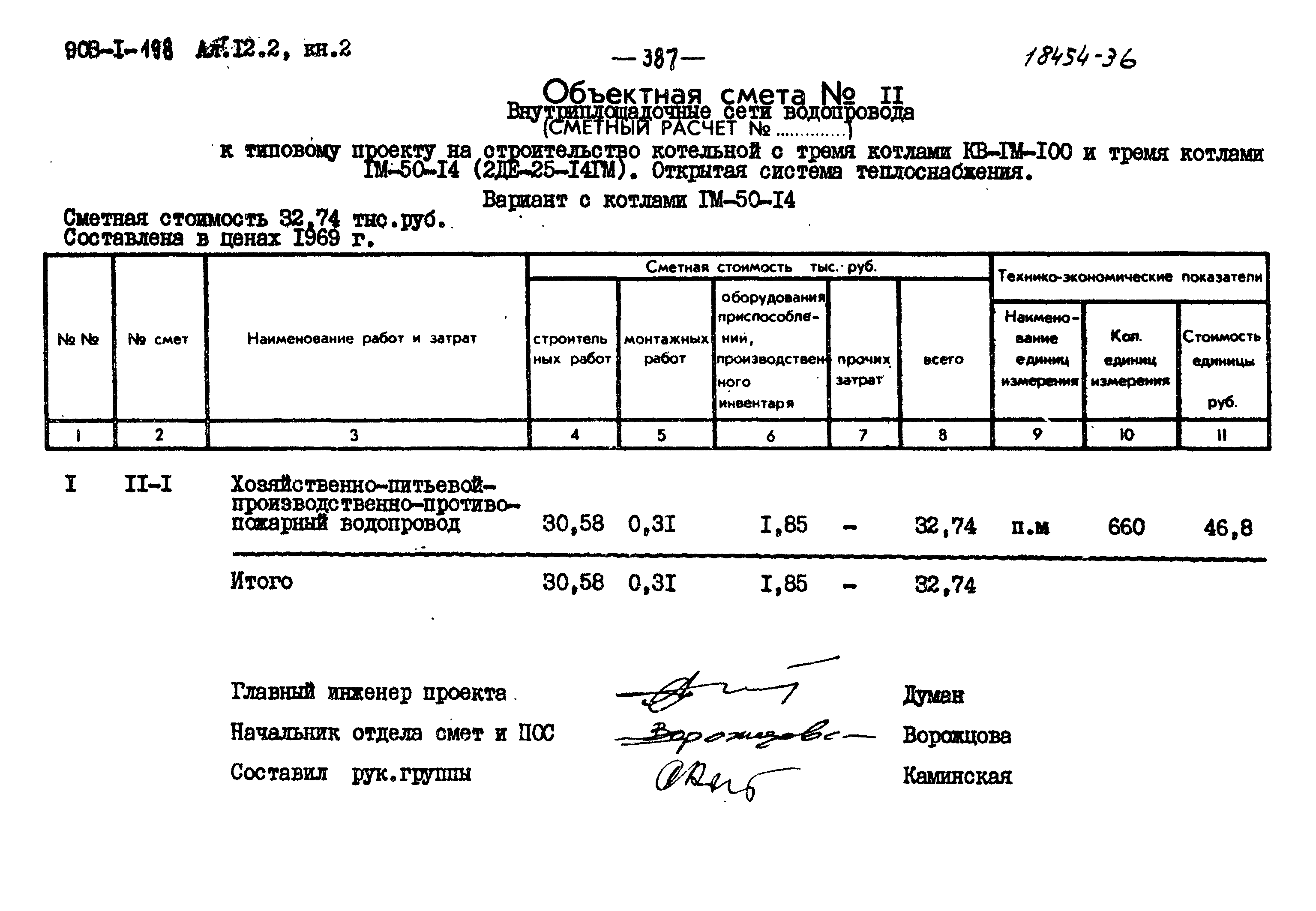 Типовой проект 903-1-198