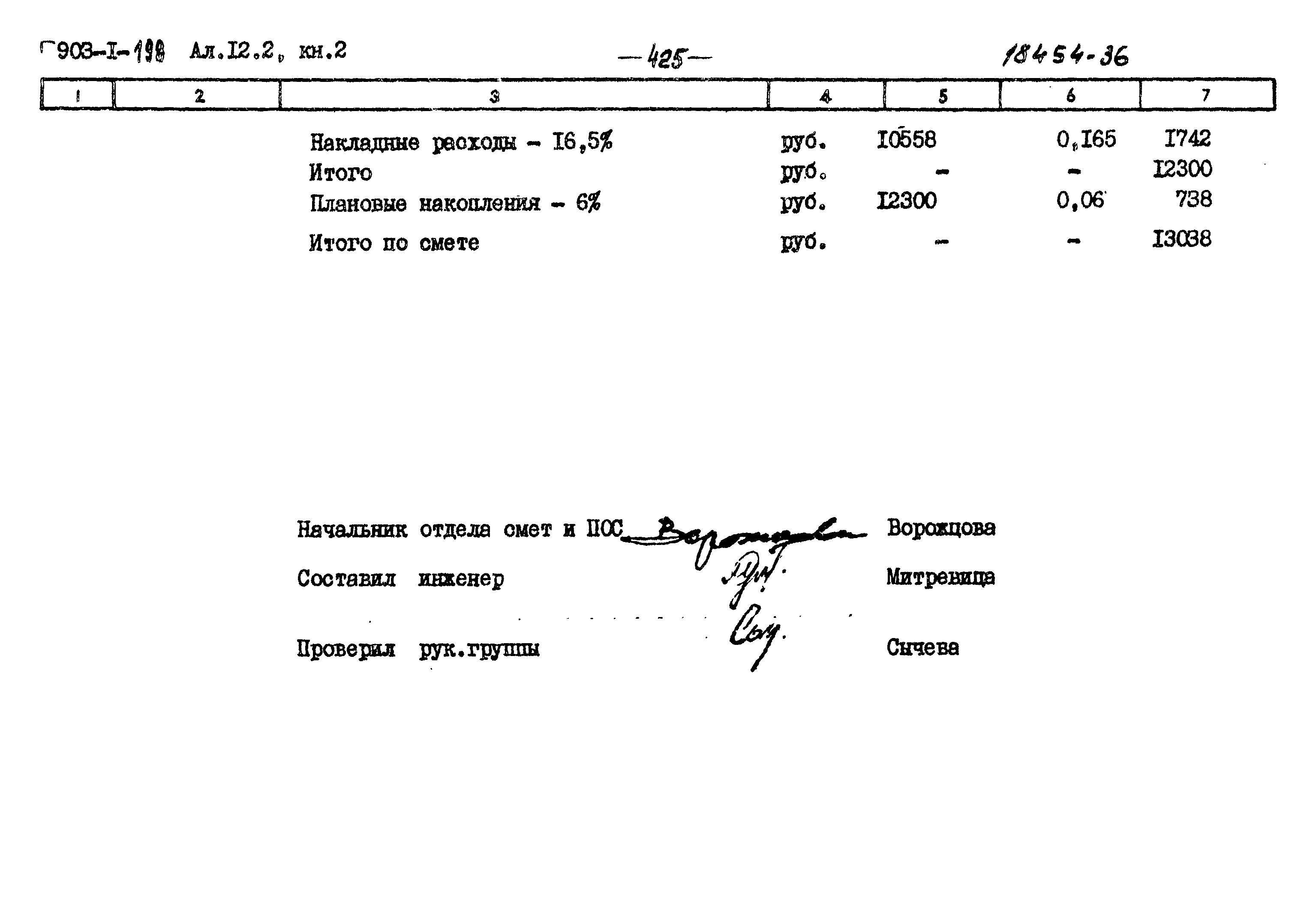 Типовой проект 903-1-198