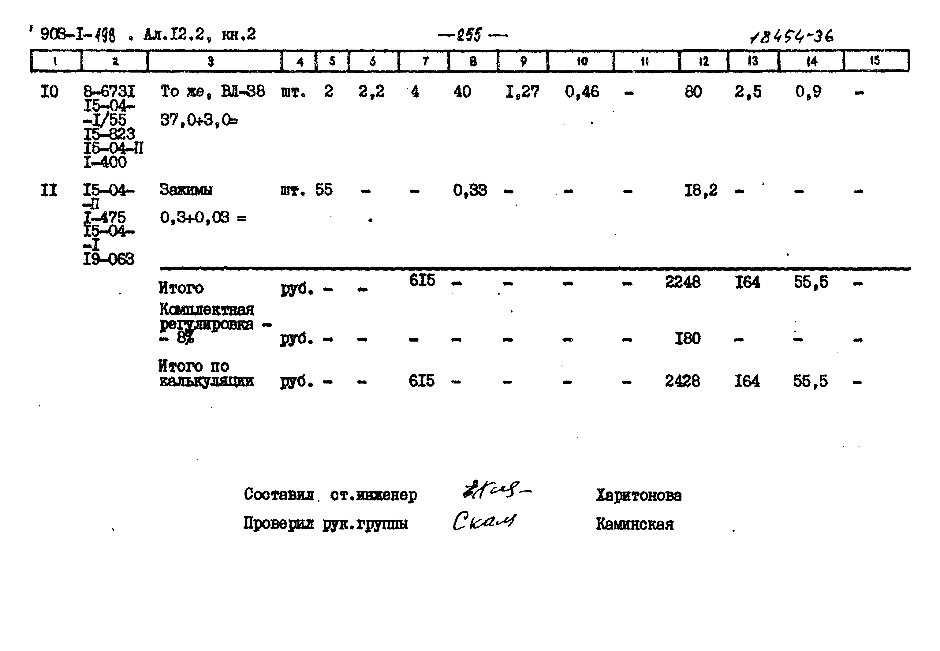 Типовой проект 903-1-198