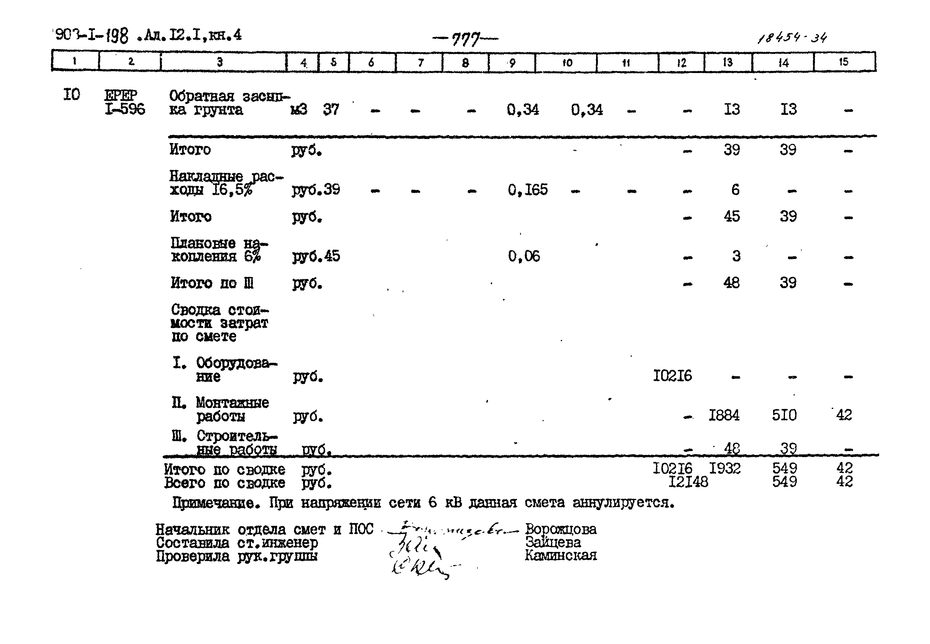 Типовой проект 903-1-198