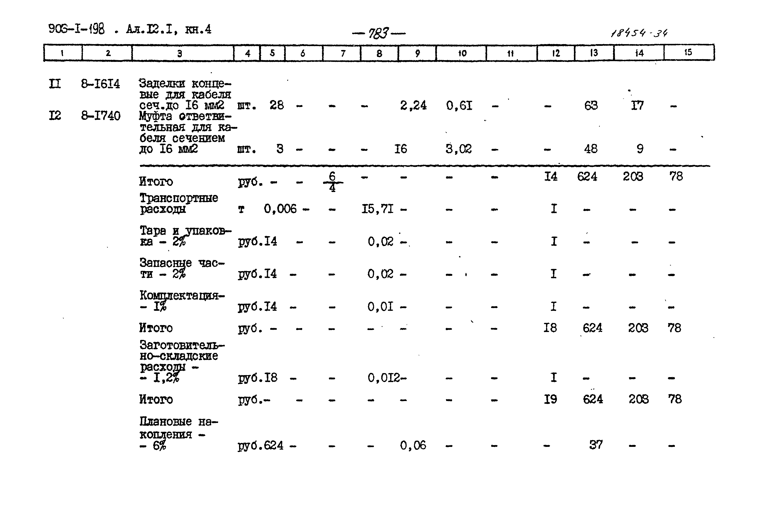 Типовой проект 903-1-198