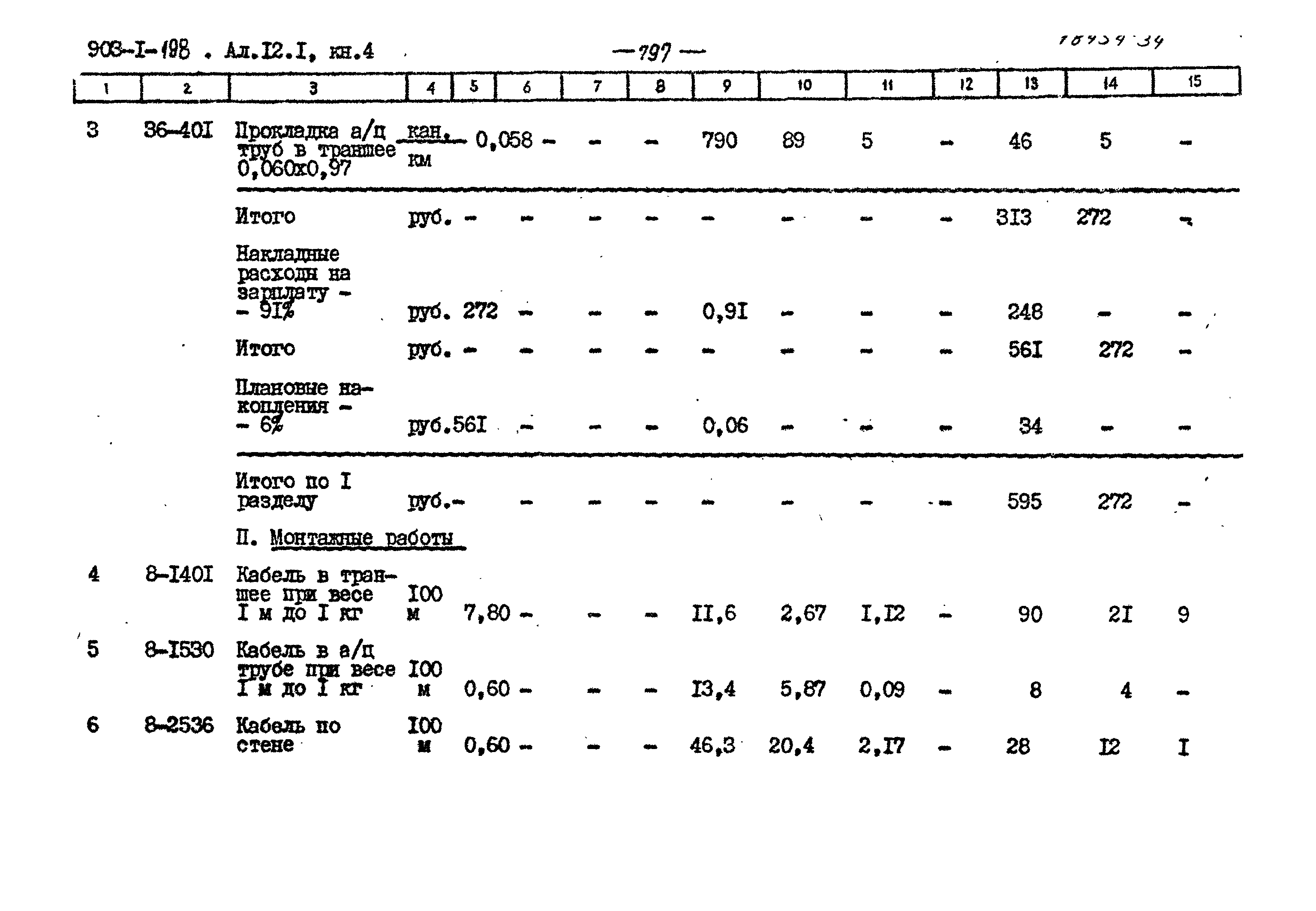 Типовой проект 903-1-198
