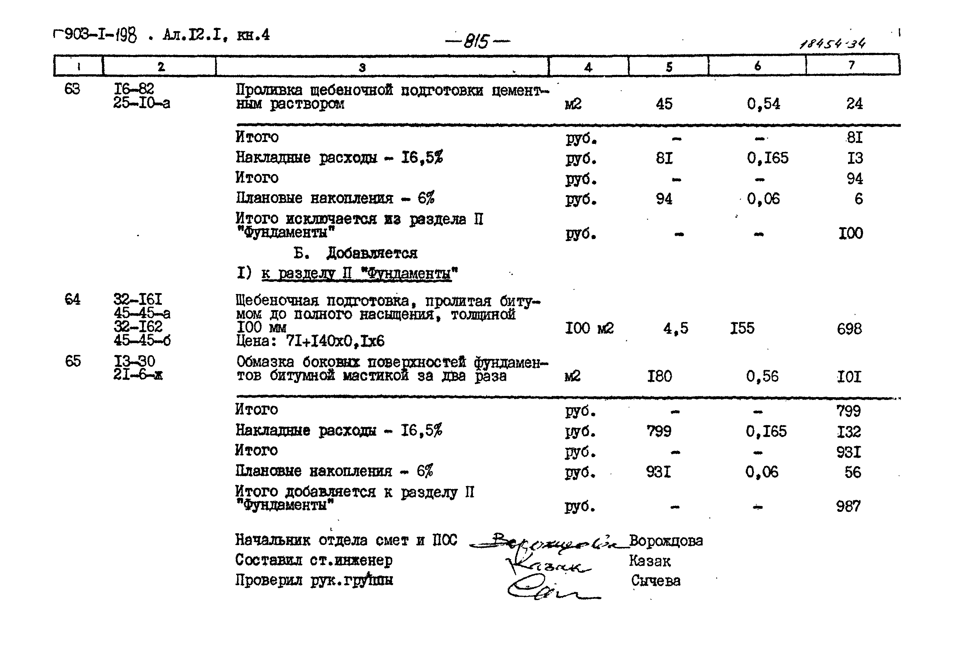 Типовой проект 903-1-198