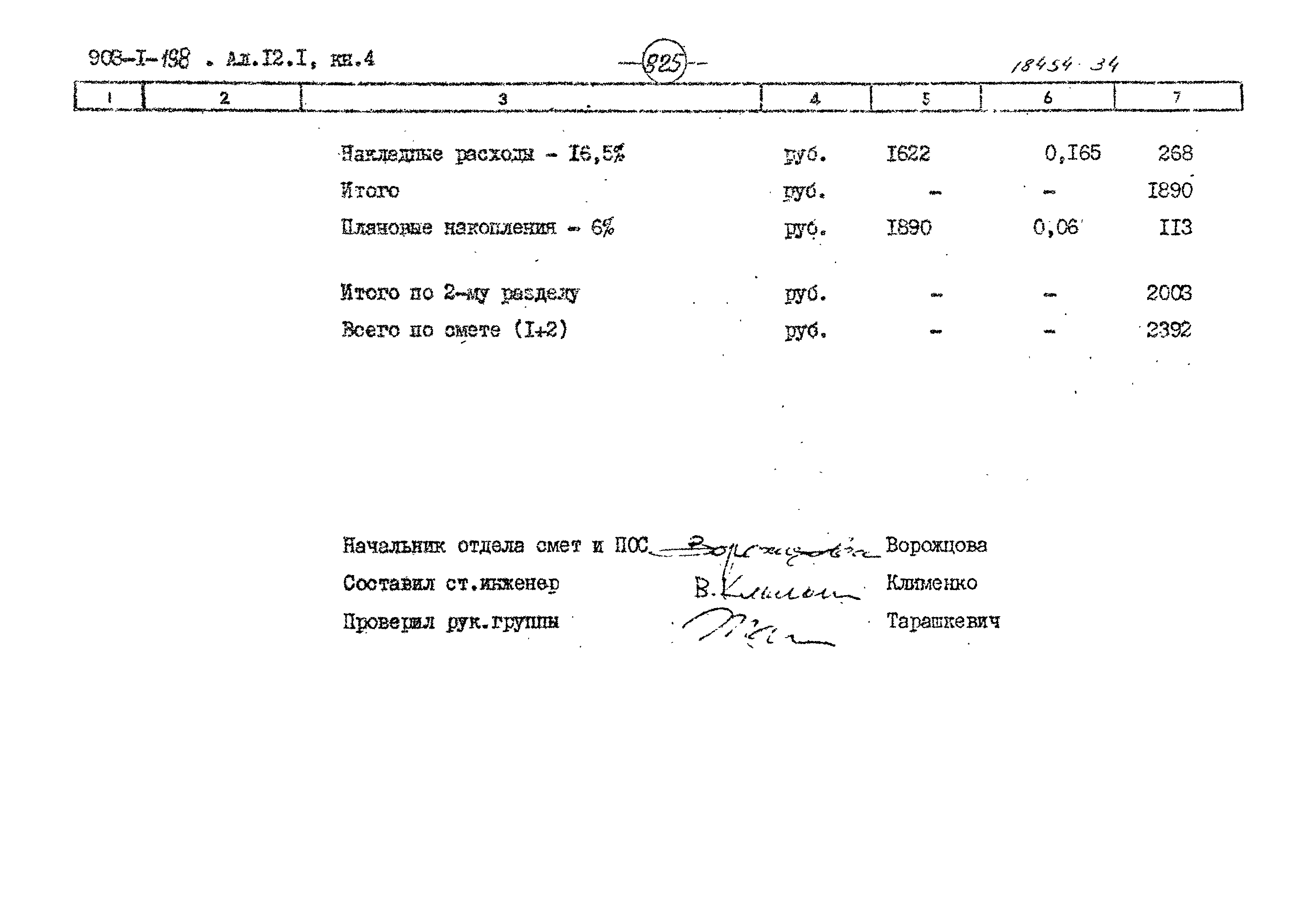 Типовой проект 903-1-198