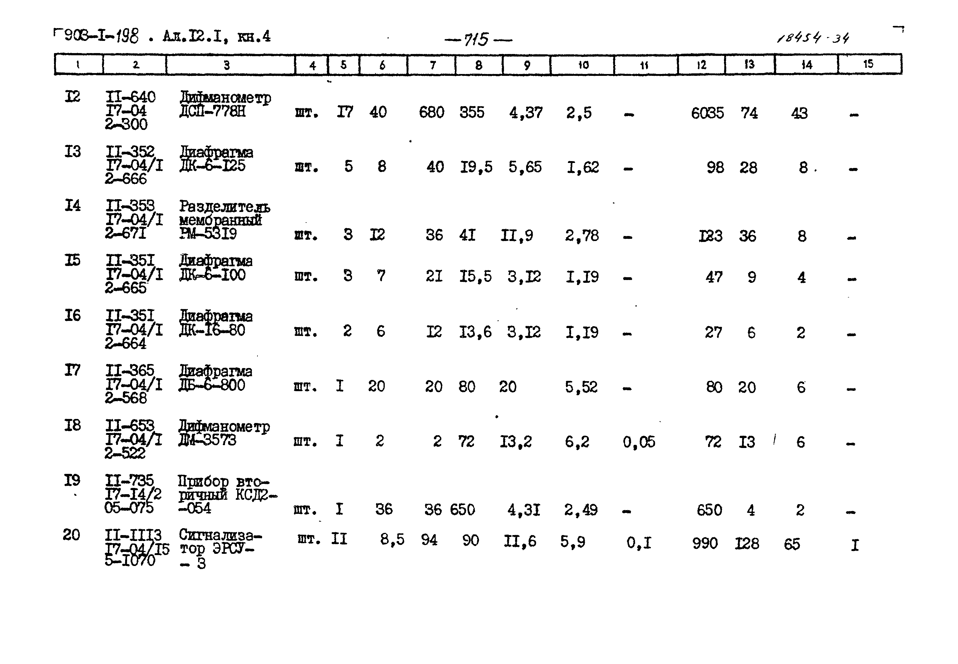 Типовой проект 903-1-198