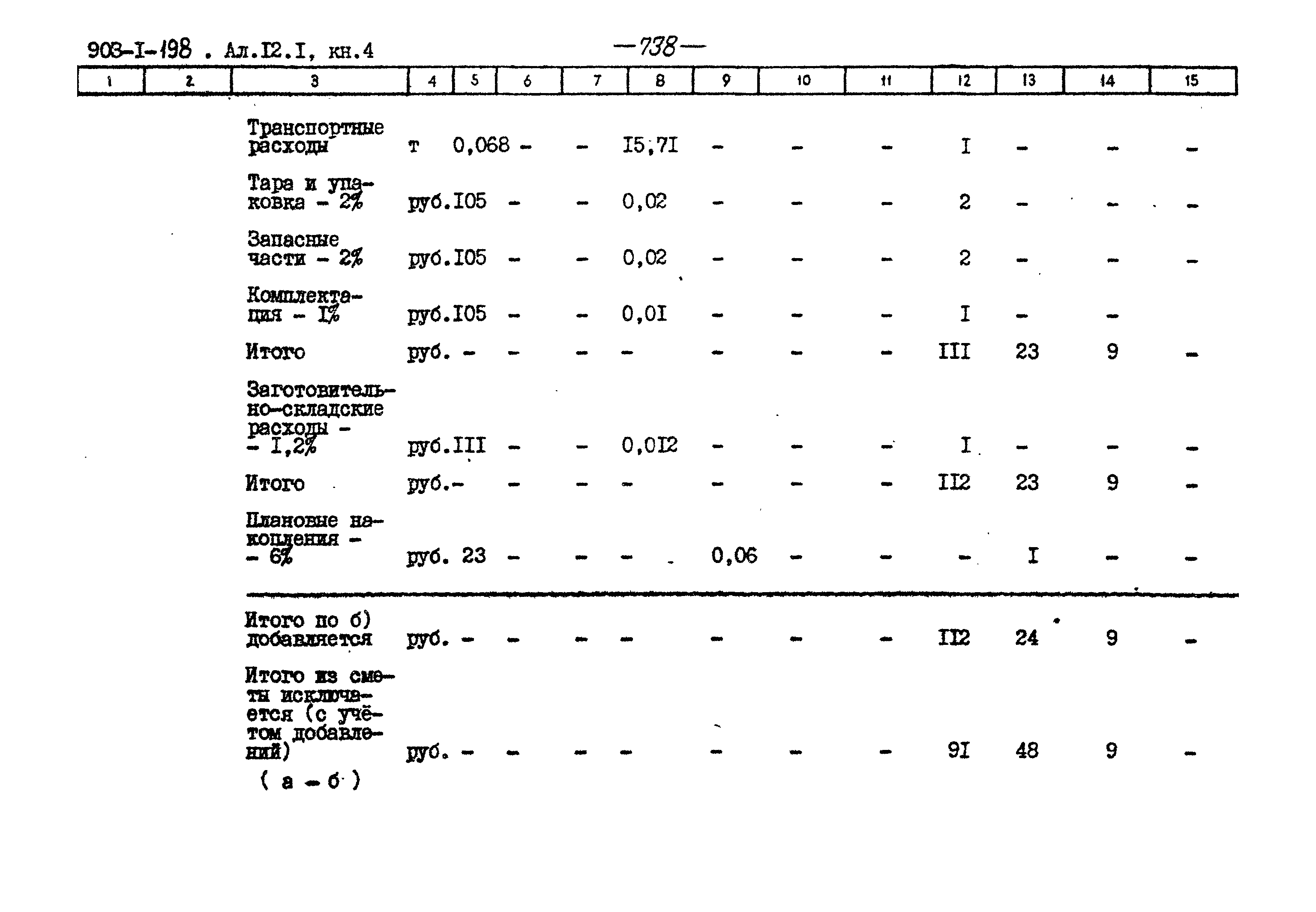Типовой проект 903-1-198
