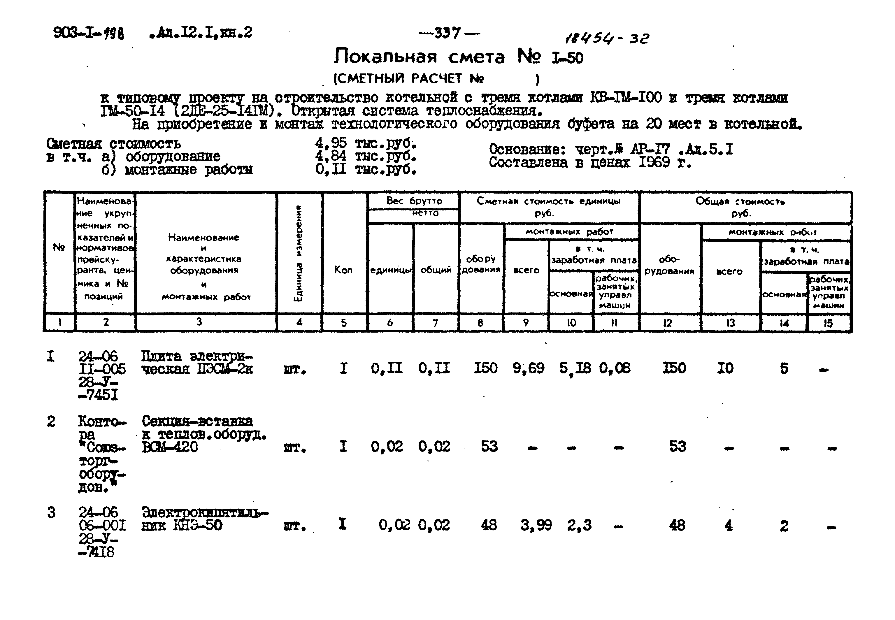 Типовой проект 903-1-198