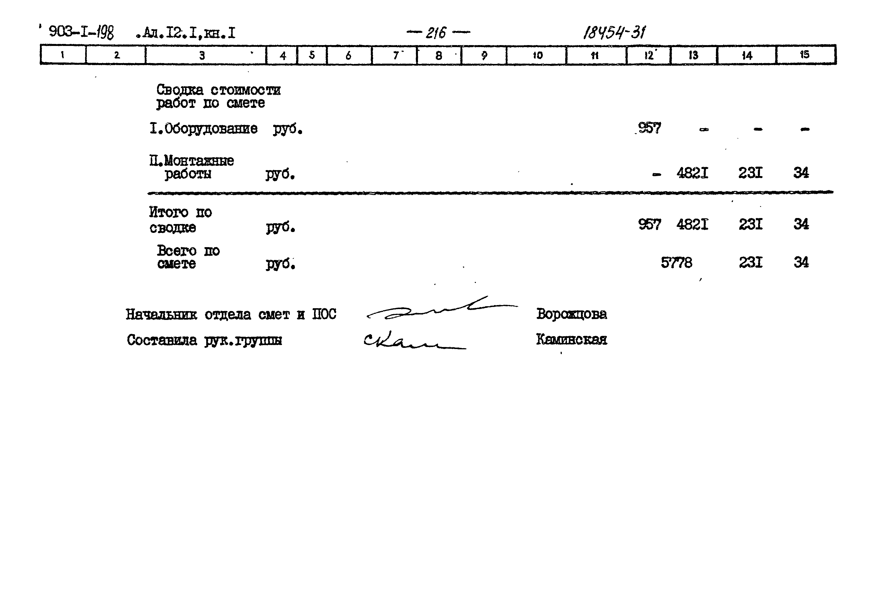 Типовой проект 903-1-198