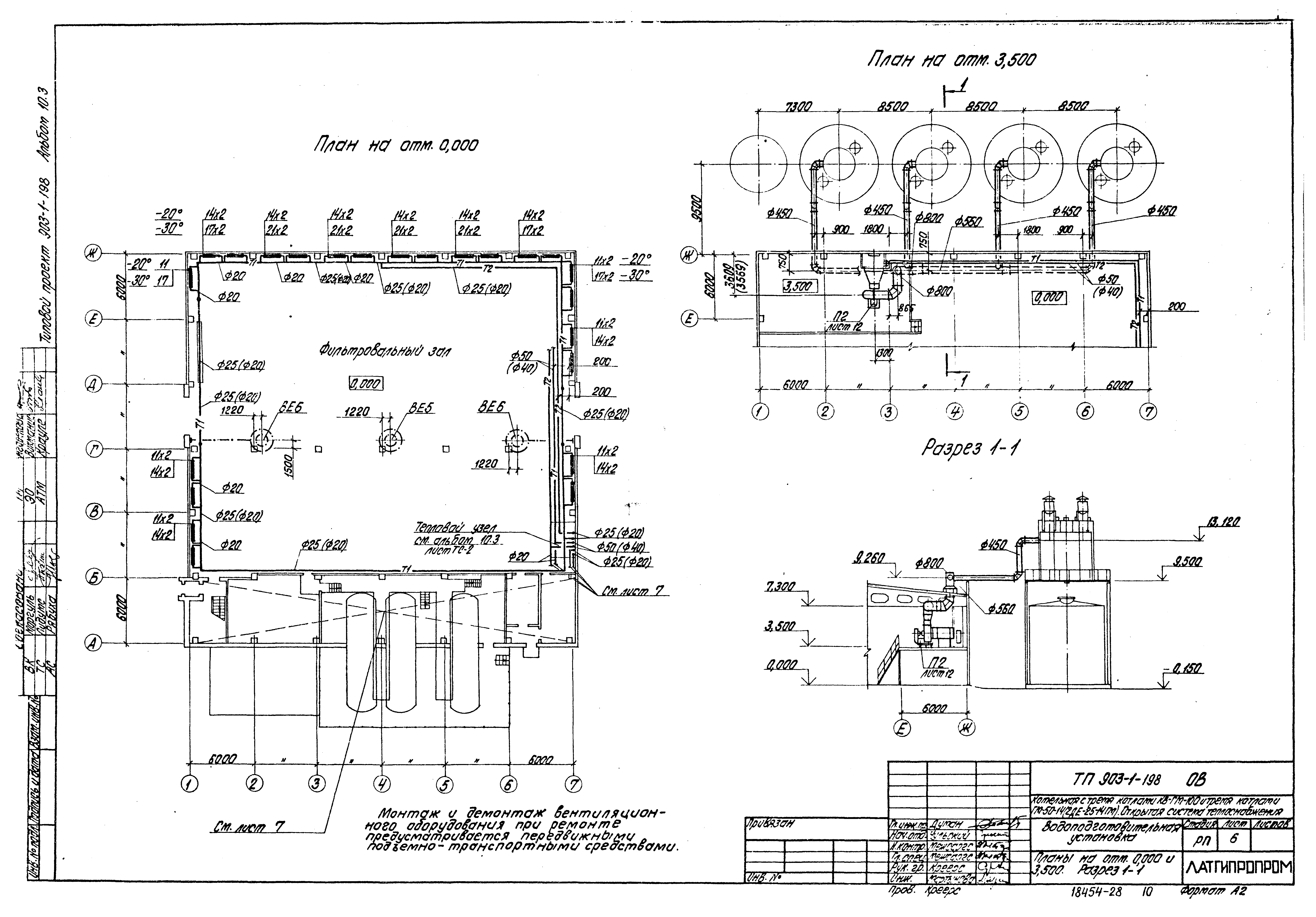 Типовой проект 903-1-198