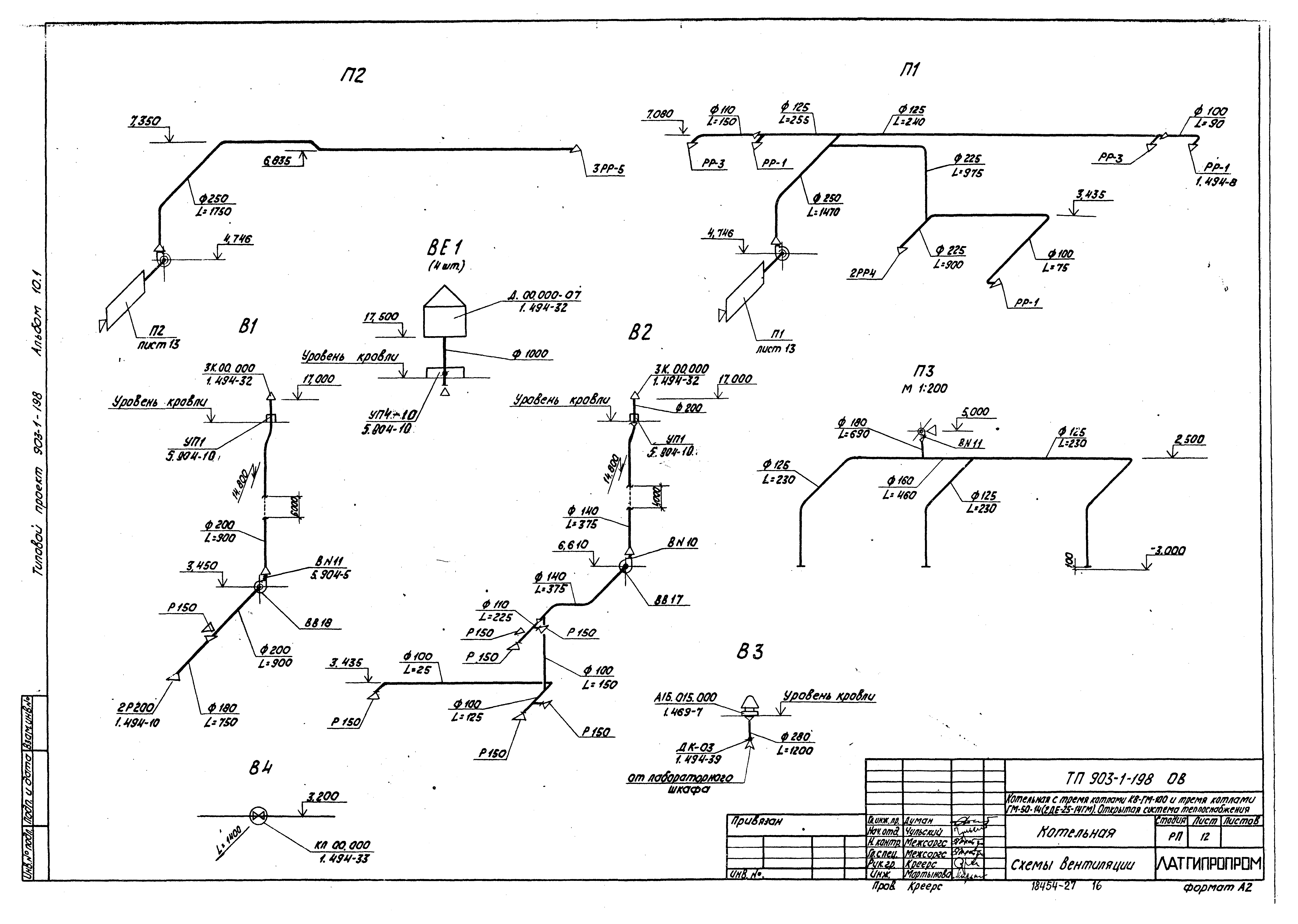 Типовой проект 903-1-198