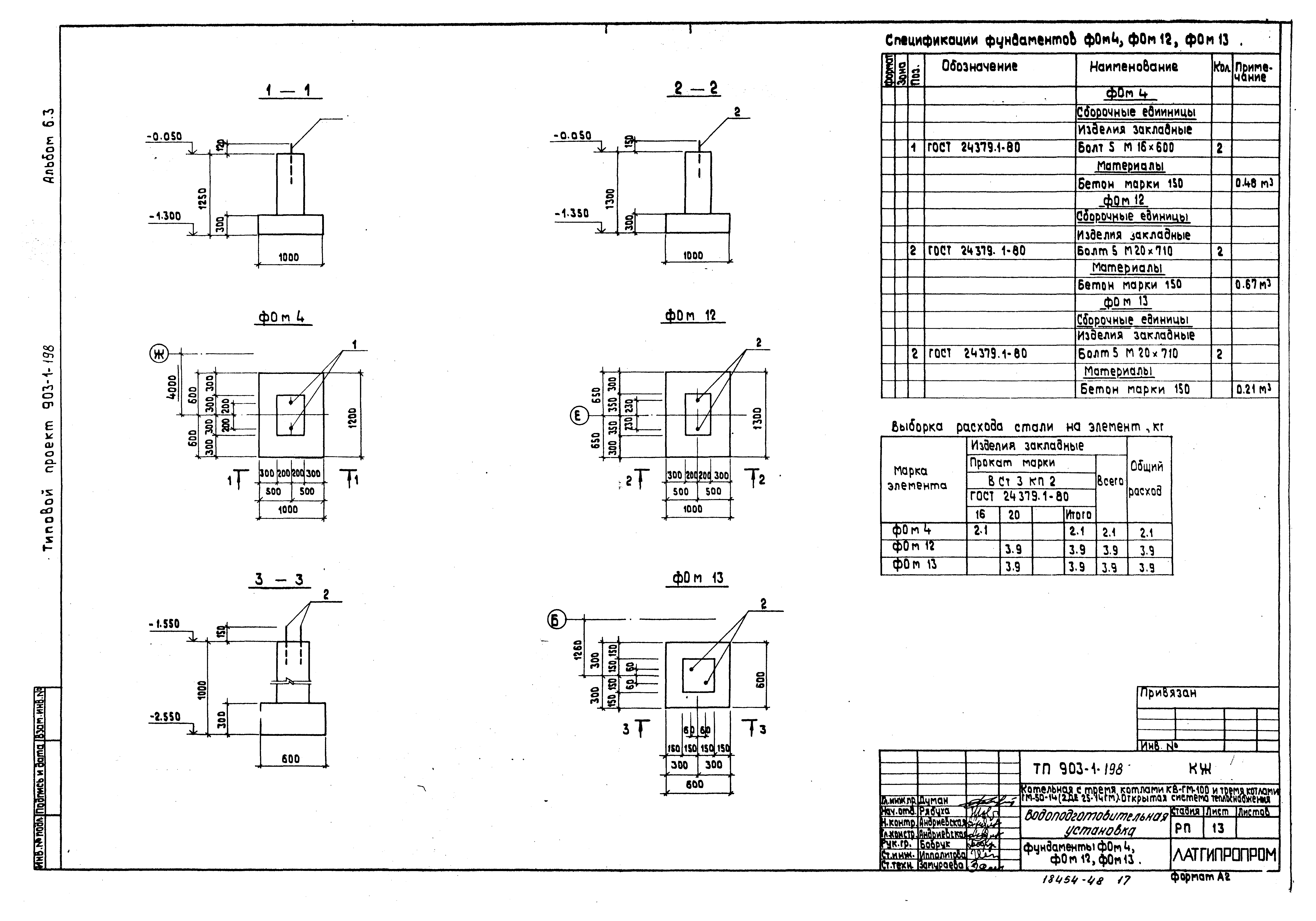 Типовой проект 903-1-198