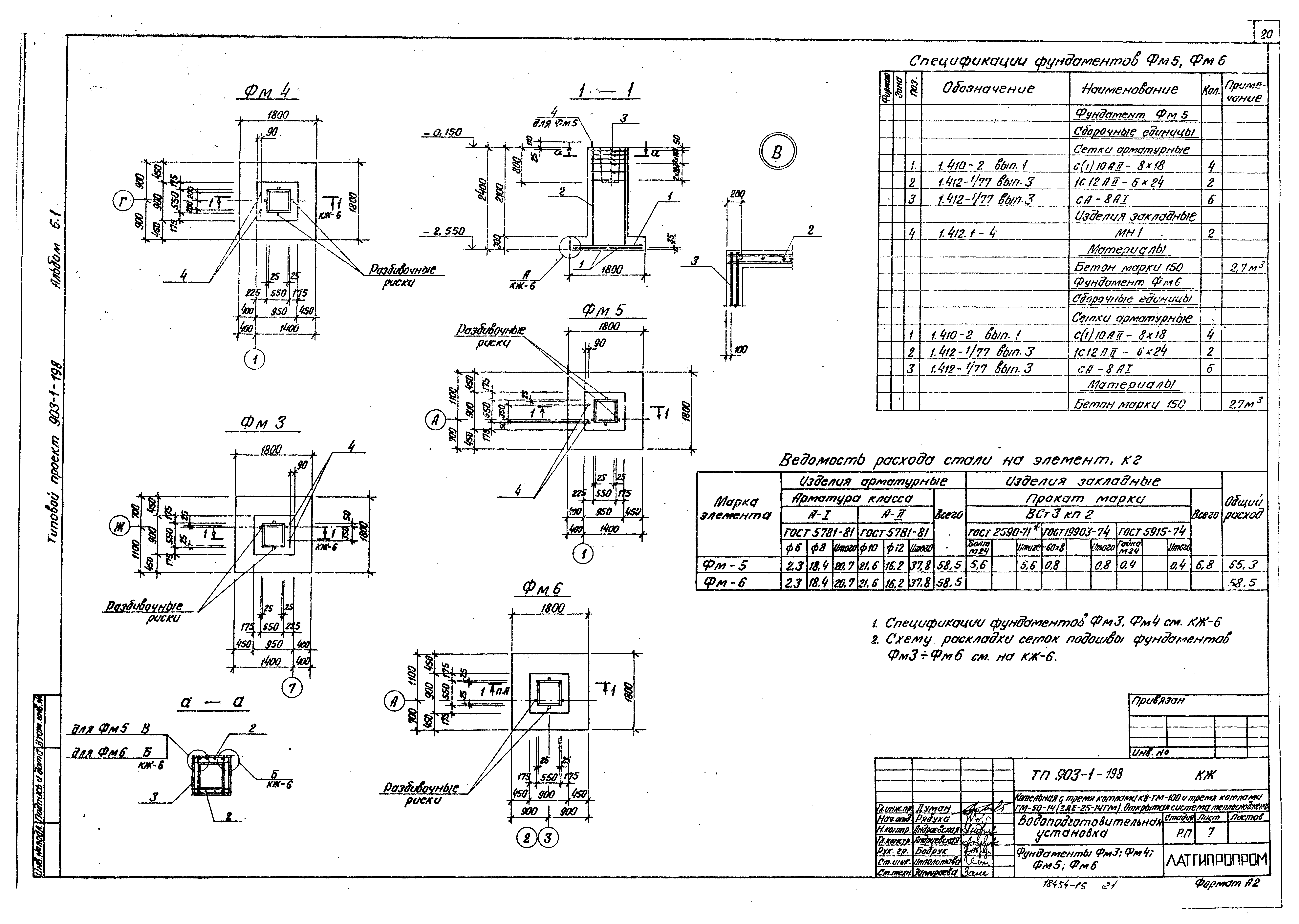 Типовой проект 903-1-198