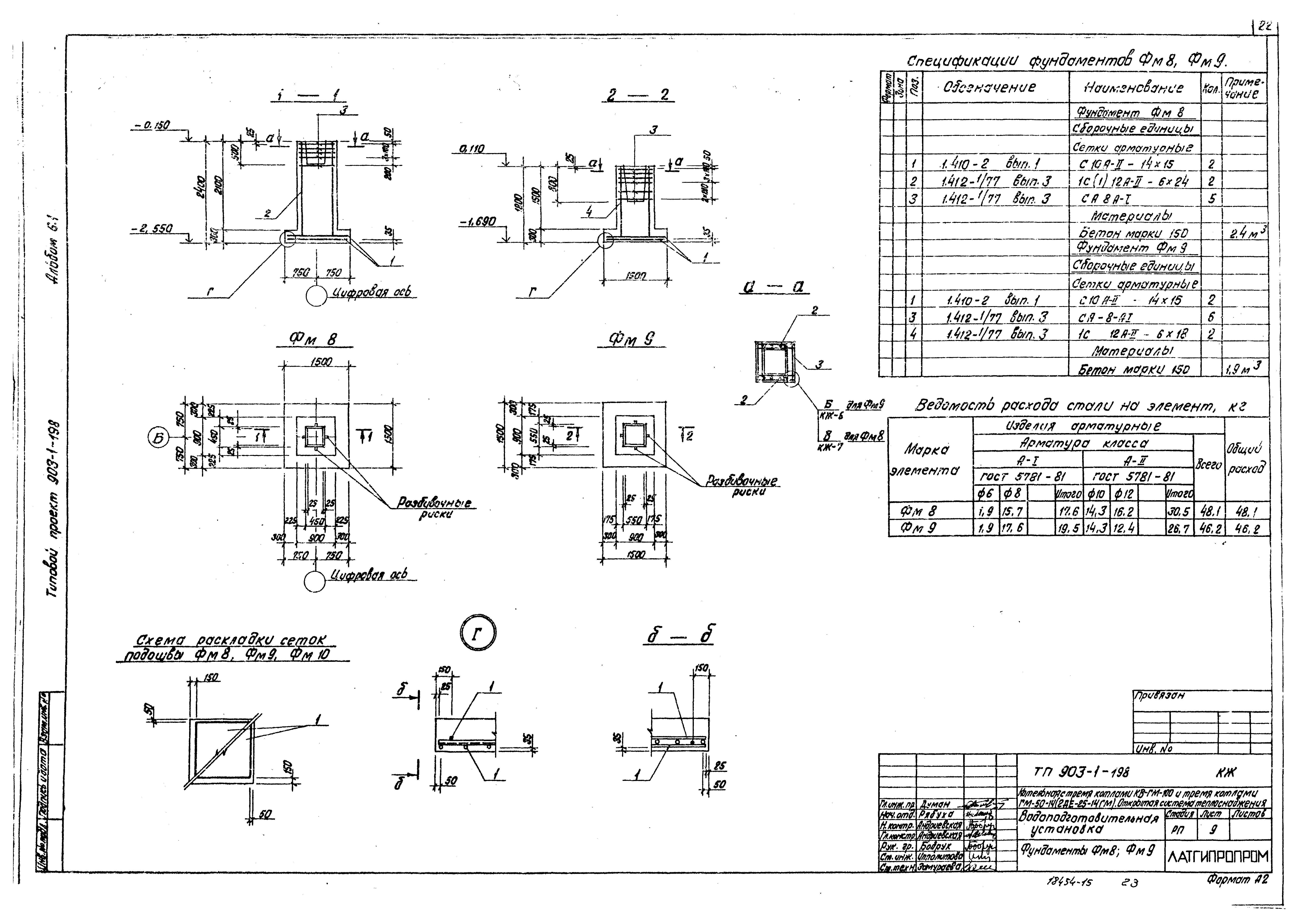 Типовой проект 903-1-198