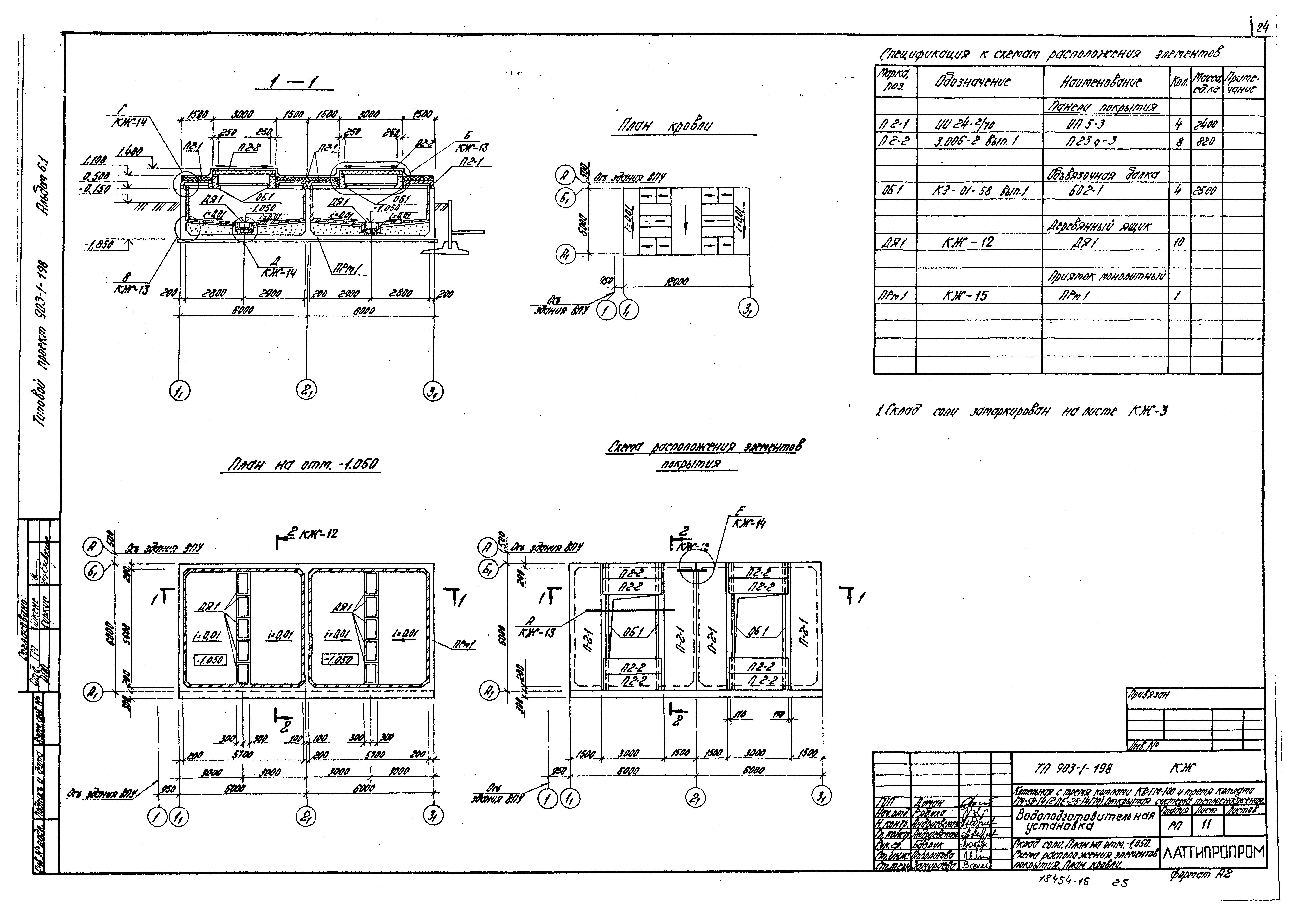 Типовой проект 903-1-198