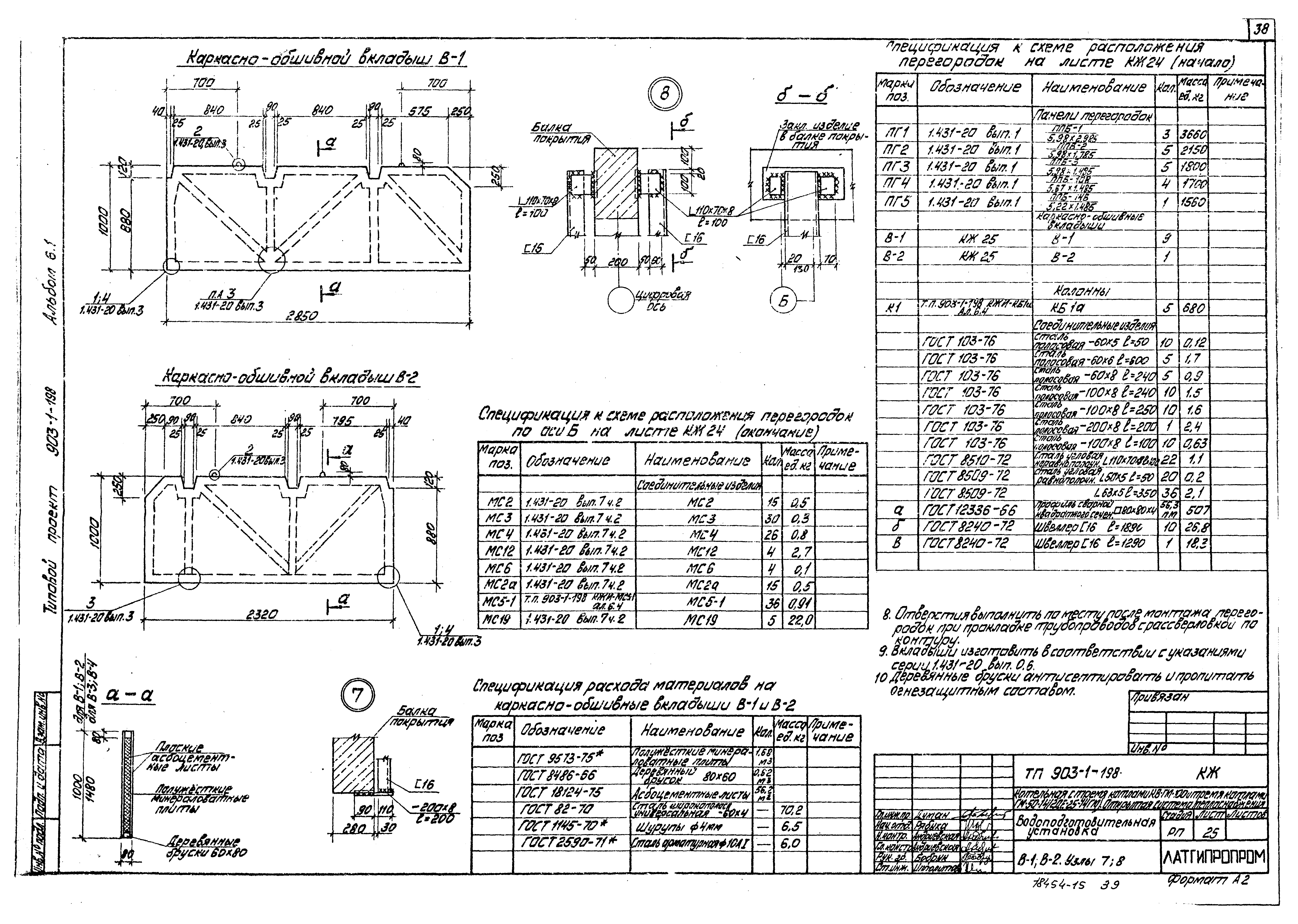 Типовой проект 903-1-198