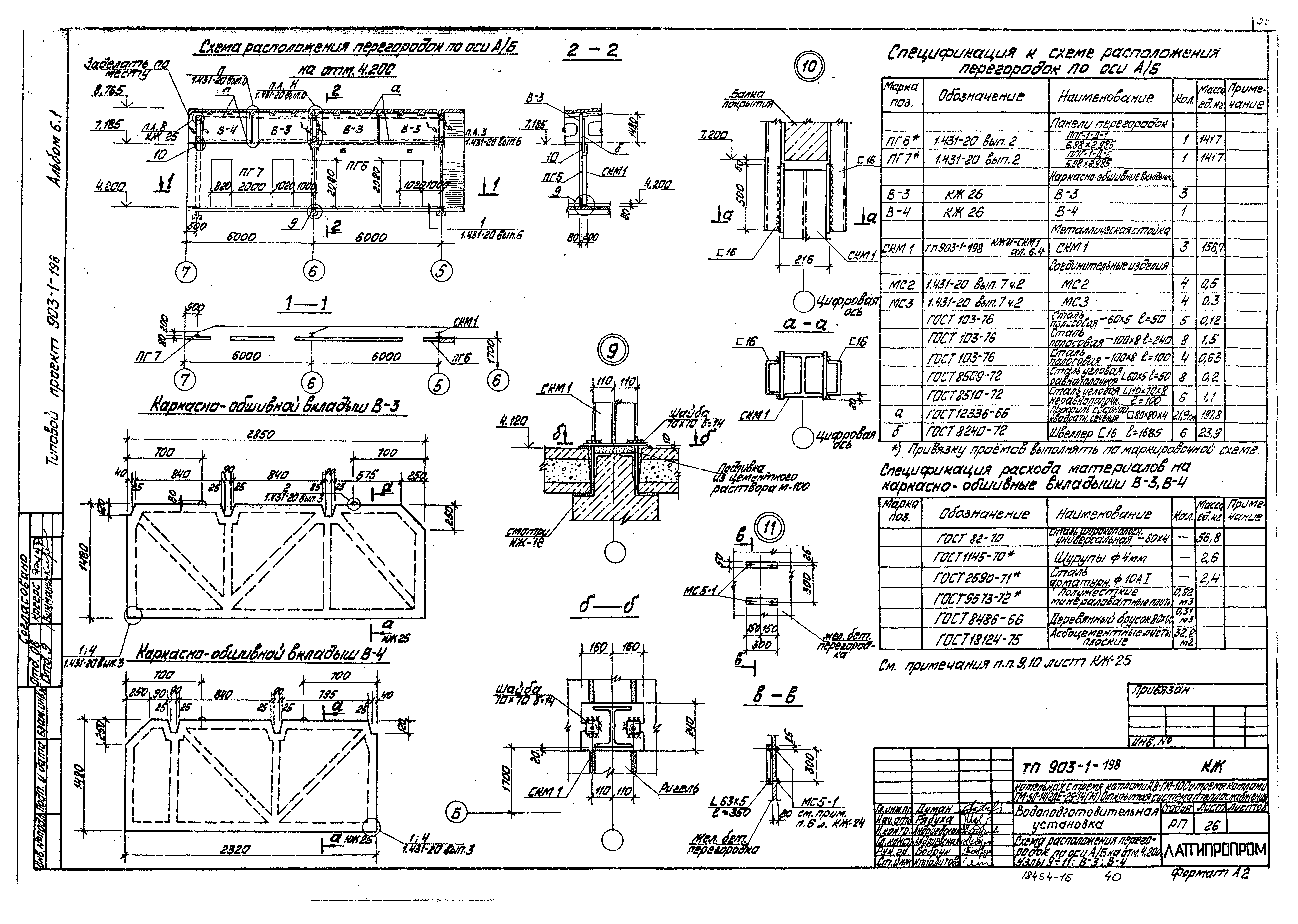 Типовой проект 903-1-198